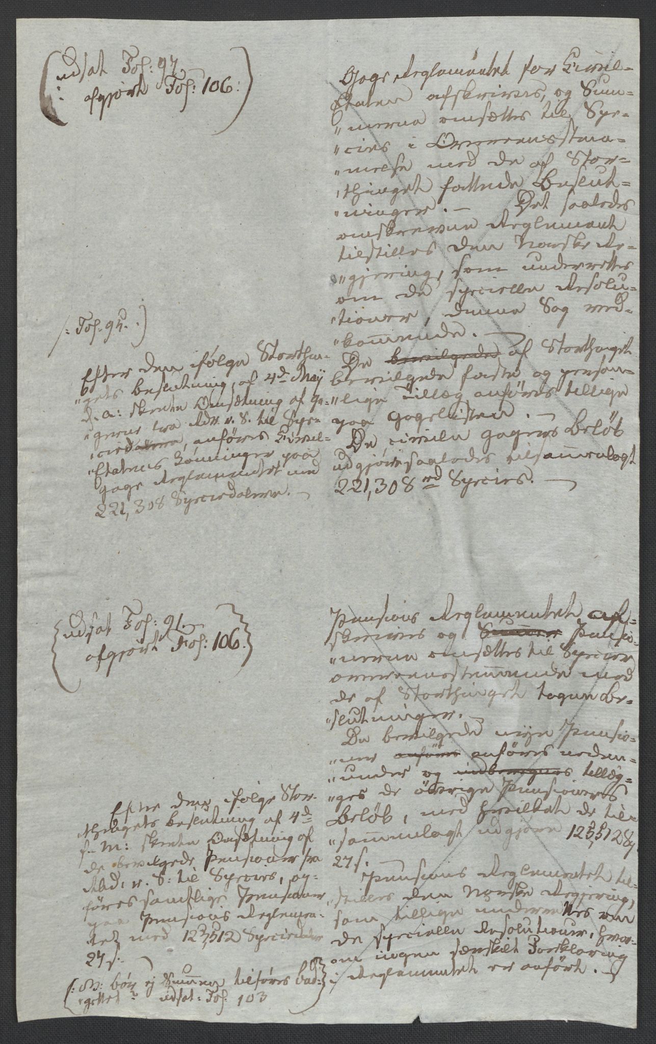 Christie, Wilhelm Frimann Koren, AV/RA-PA-0014/F/L0005: Christies dokumenter fra Stortinget, 1815-1816, s. 561