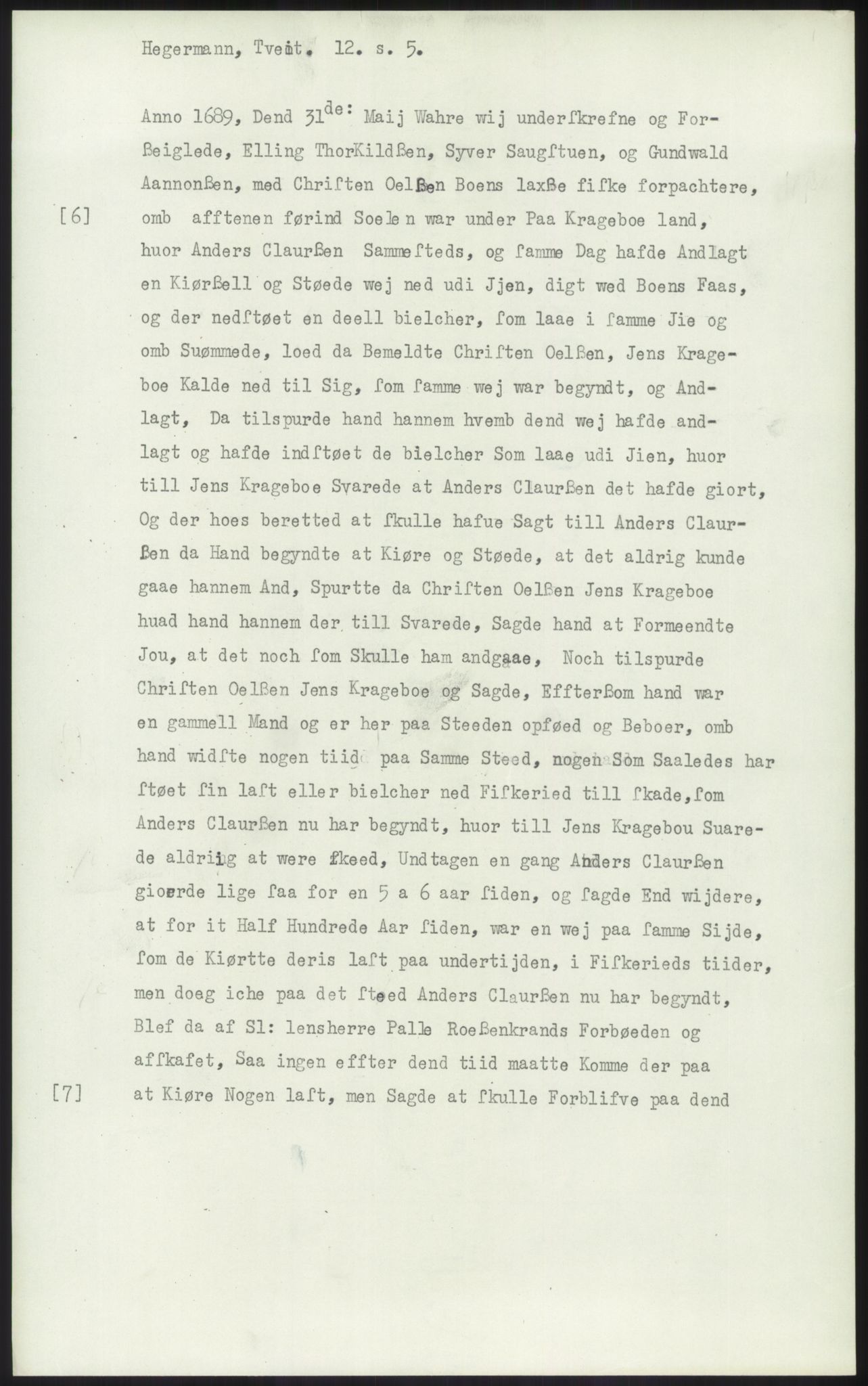 Samlinger til kildeutgivelse, Diplomavskriftsamlingen, AV/RA-EA-4053/H/Ha, s. 1481