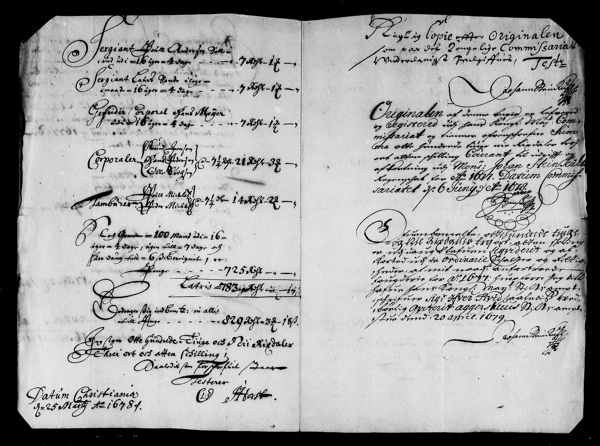 Rentekammeret inntil 1814, Reviderte regnskaper, Stiftamtstueregnskaper, Landkommissariatet på Akershus og Akershus stiftamt, AV/RA-EA-5869/R/Rb/L0140: Akershus stiftamt, 1675-1677