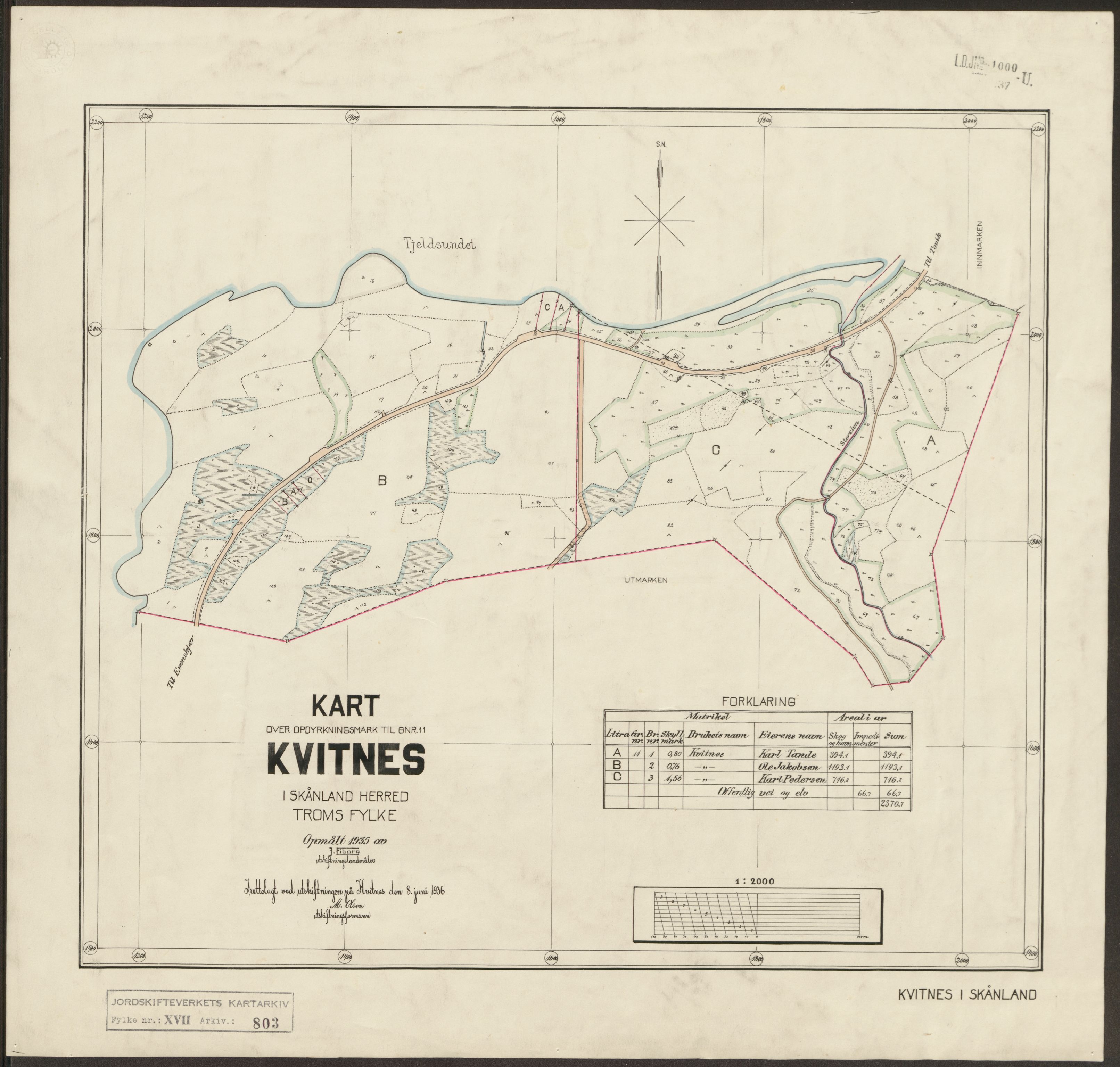 Jordskifteverkets kartarkiv, AV/RA-S-3929/T, 1859-1988, s. 952