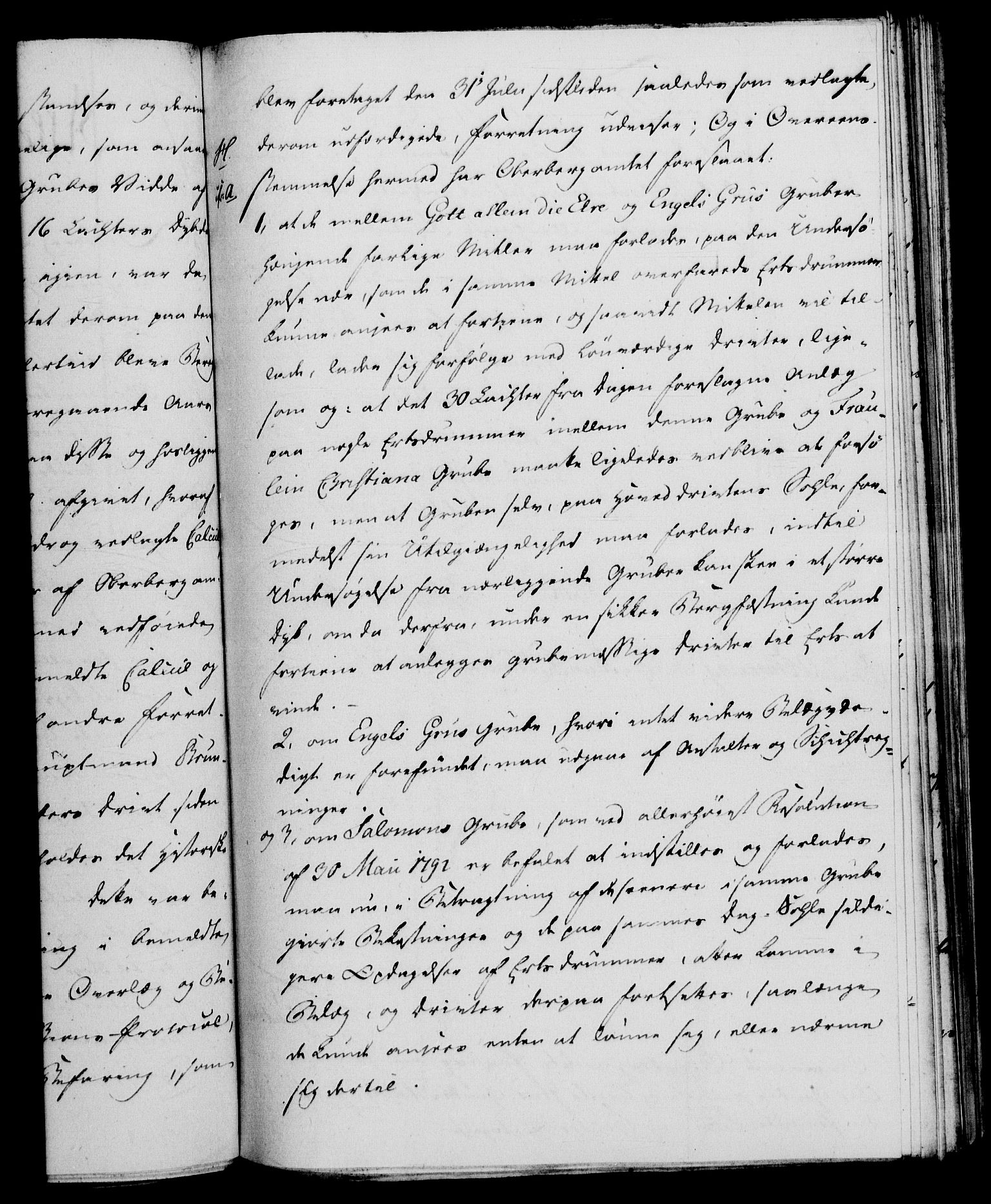 Rentekammeret, Renteskriverkontorene, AV/RA-EA-3115/M/Mf/Mfb/L0003: Relasjons- og resolusjonsprotokoll med register (merket RK 54.9), 1796-1798