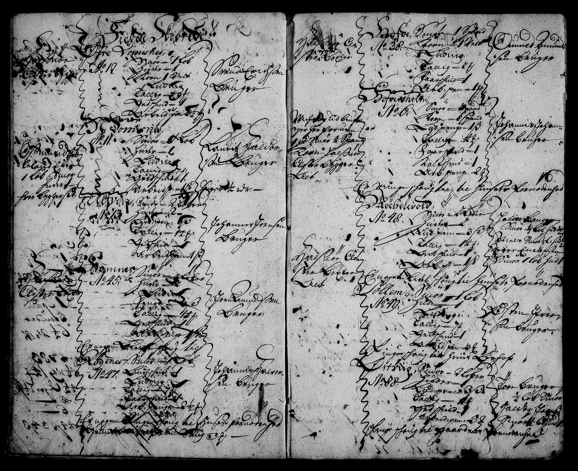 Rentekammeret inntil 1814, Realistisk ordnet avdeling, AV/RA-EA-4070/On/L0005: [Jj 6]: Forskjellige dokumenter om Halsnøy klosters gods, 1697-1770, s. 259