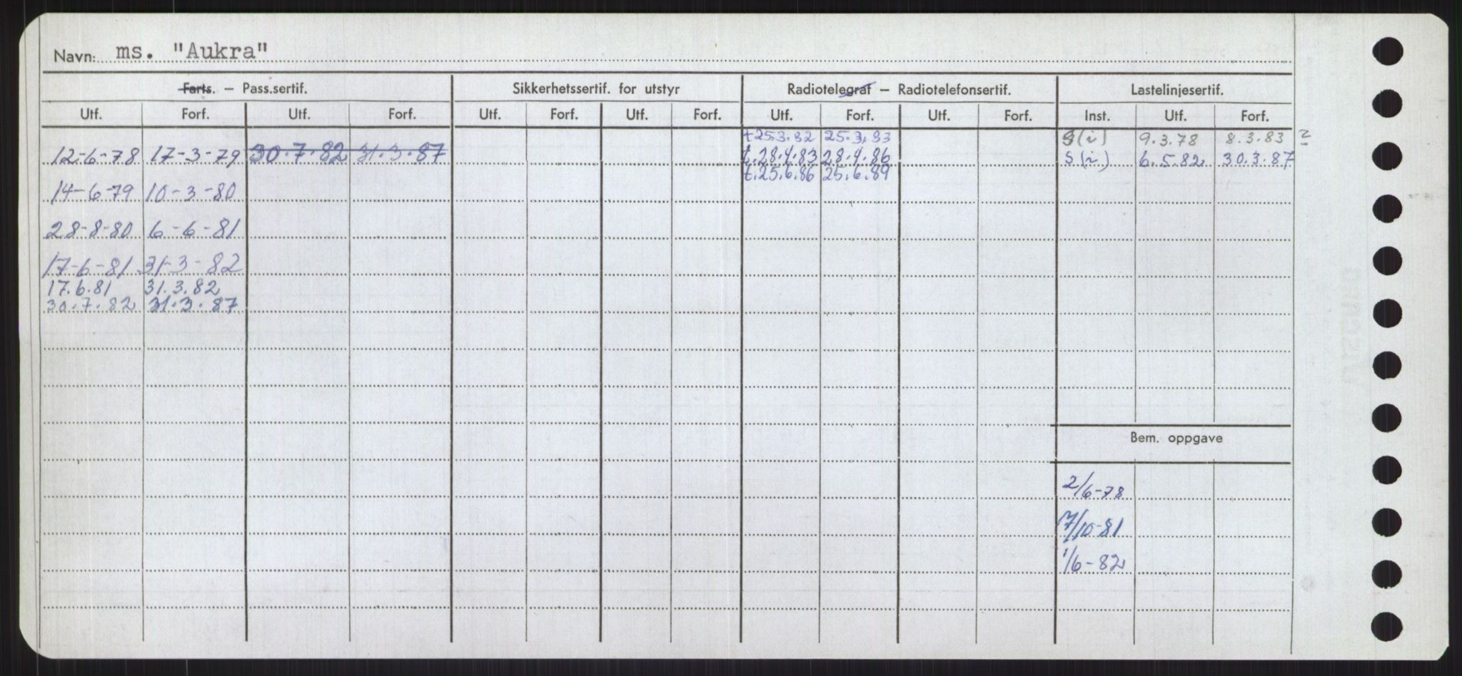 Sjøfartsdirektoratet med forløpere, Skipsmålingen, RA/S-1627/H/Ha/L0001/0001: Fartøy, A-Eig / Fartøy A-Bjøn, s. 518