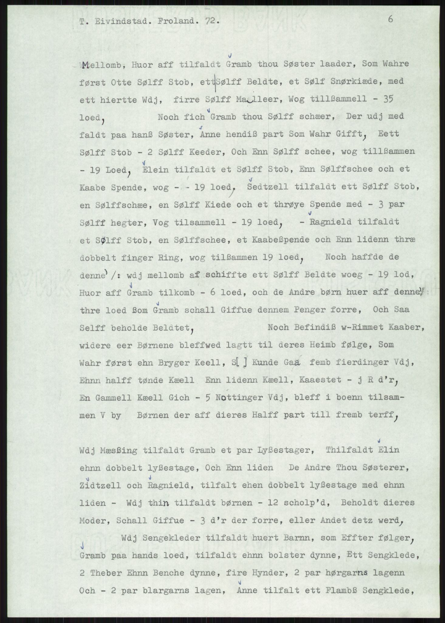 Samlinger til kildeutgivelse, Diplomavskriftsamlingen, AV/RA-EA-4053/H/Ha, s. 1813