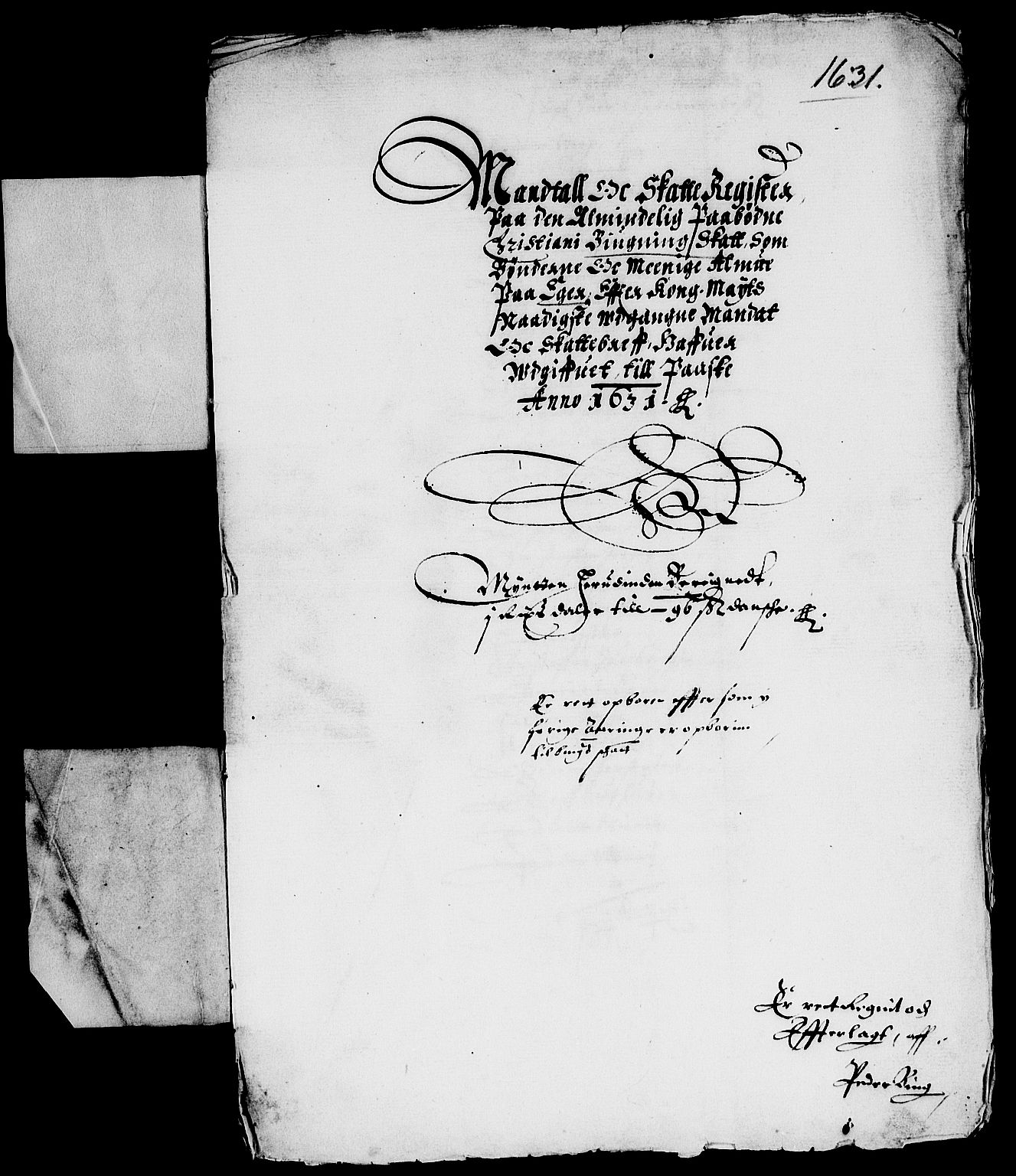 Rentekammeret inntil 1814, Reviderte regnskaper, Lensregnskaper, AV/RA-EA-5023/R/Rb/Rbl/L0004: Brunla len med Eiker len 1626-37, 1630-1633