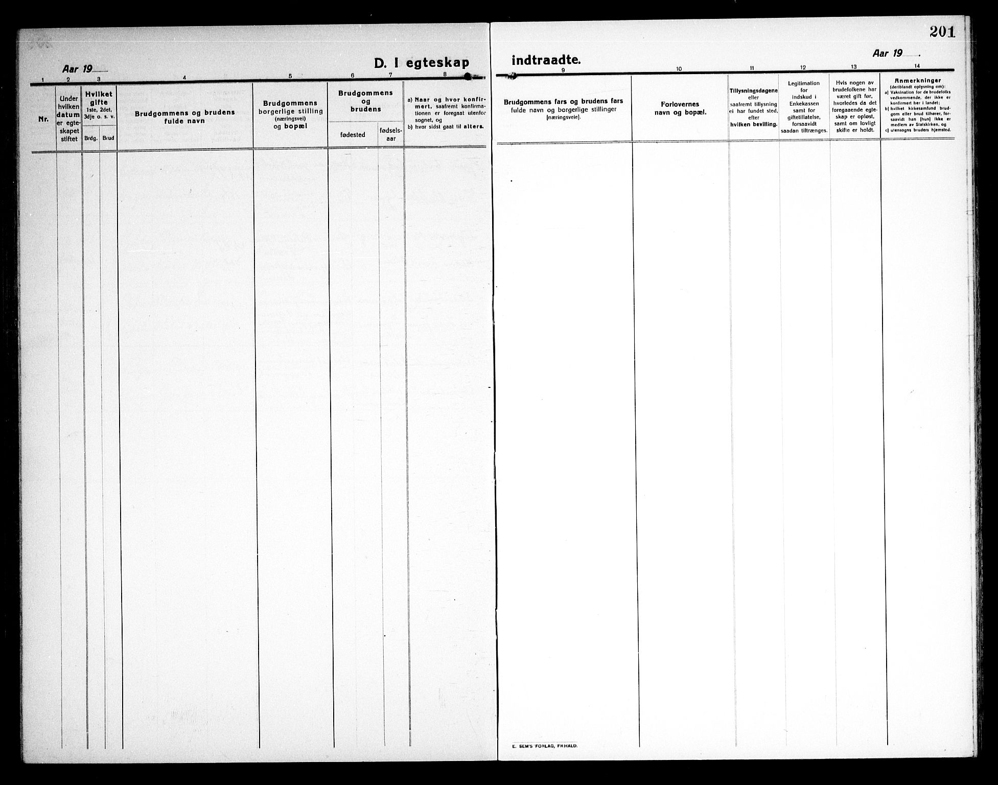 Sørum prestekontor Kirkebøker, AV/SAO-A-10303/G/Ga/L0008: Klokkerbok nr. I 8, 1917-1934, s. 201