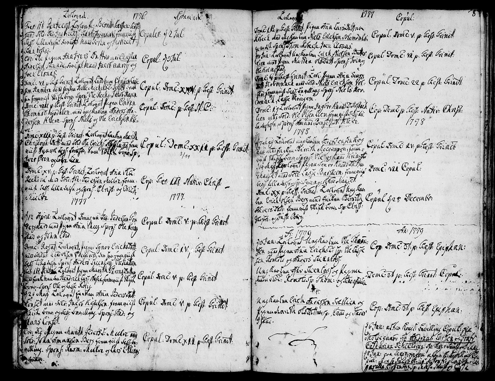 Ministerialprotokoller, klokkerbøker og fødselsregistre - Møre og Romsdal, AV/SAT-A-1454/555/L0648: Ministerialbok nr. 555A01, 1759-1793, s. 8