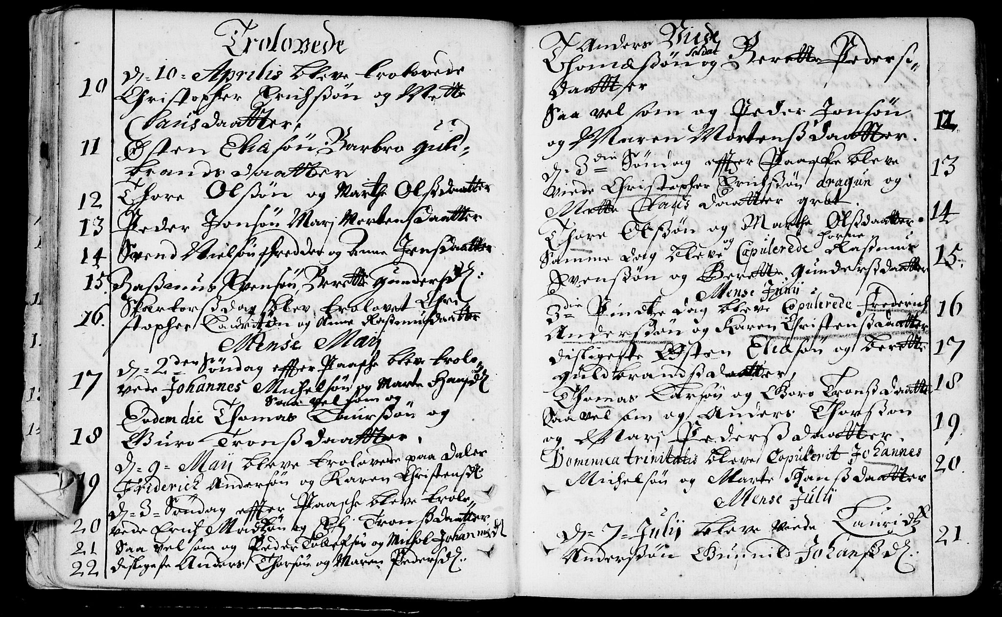 Eiker kirkebøker, AV/SAKO-A-4/F/Fa/L0005: Ministerialbok nr. I 5 /1, 1705-1759