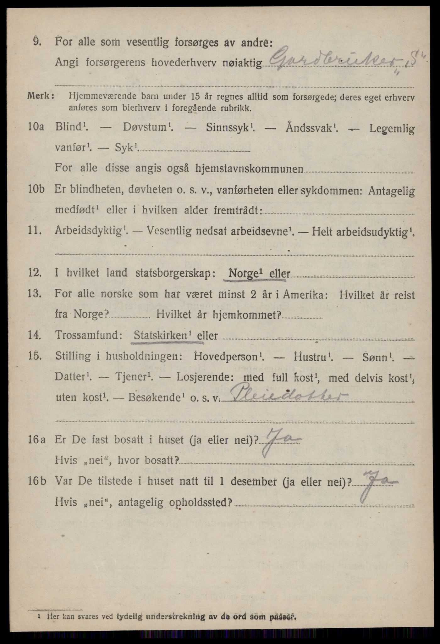 SAT, Folketelling 1920 for 1530 Vatne herred, 1920, s. 2677