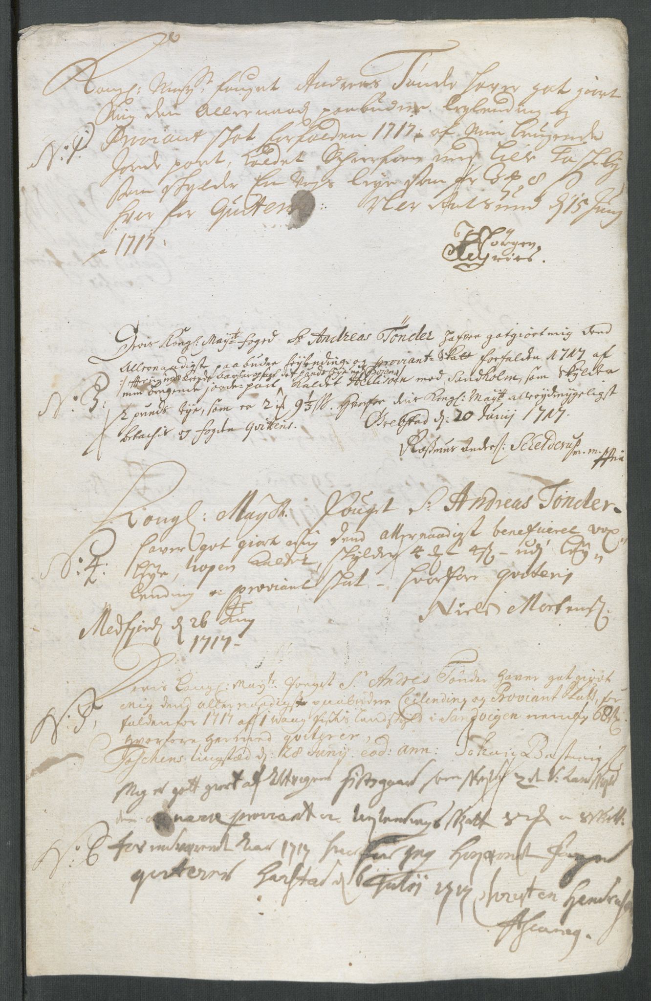 Rentekammeret inntil 1814, Reviderte regnskaper, Fogderegnskap, RA/EA-4092/R68/L4763: Fogderegnskap Senja og Troms, 1717, s. 364
