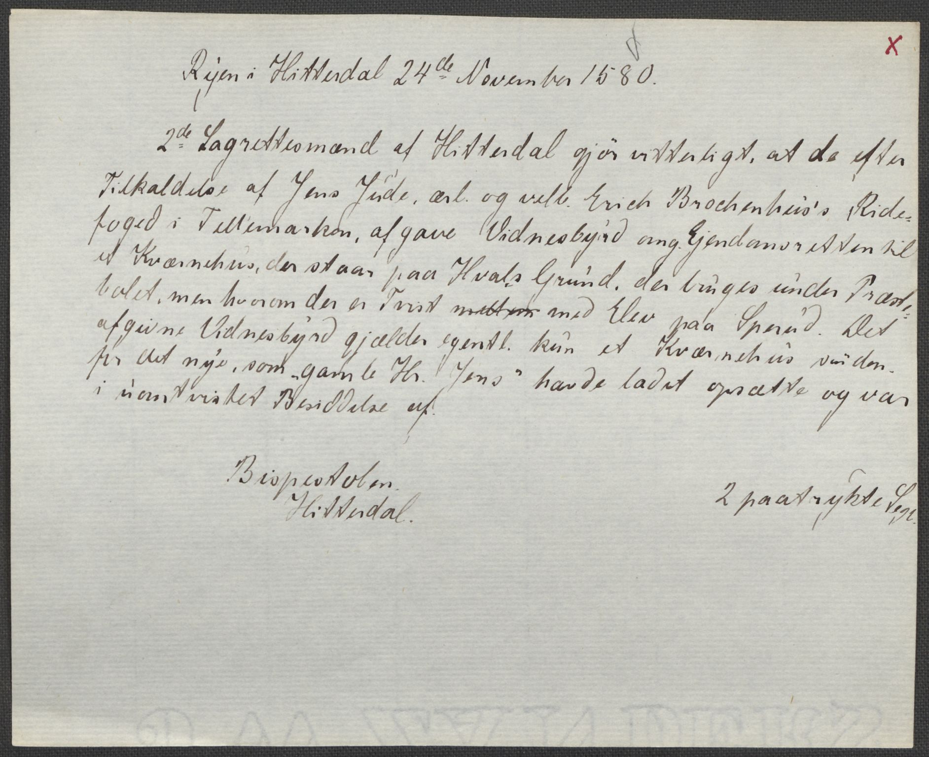 Riksarkivets diplomsamling, AV/RA-EA-5965/F15/L0028: Prestearkiv - Telemark, 1572-1769, s. 28