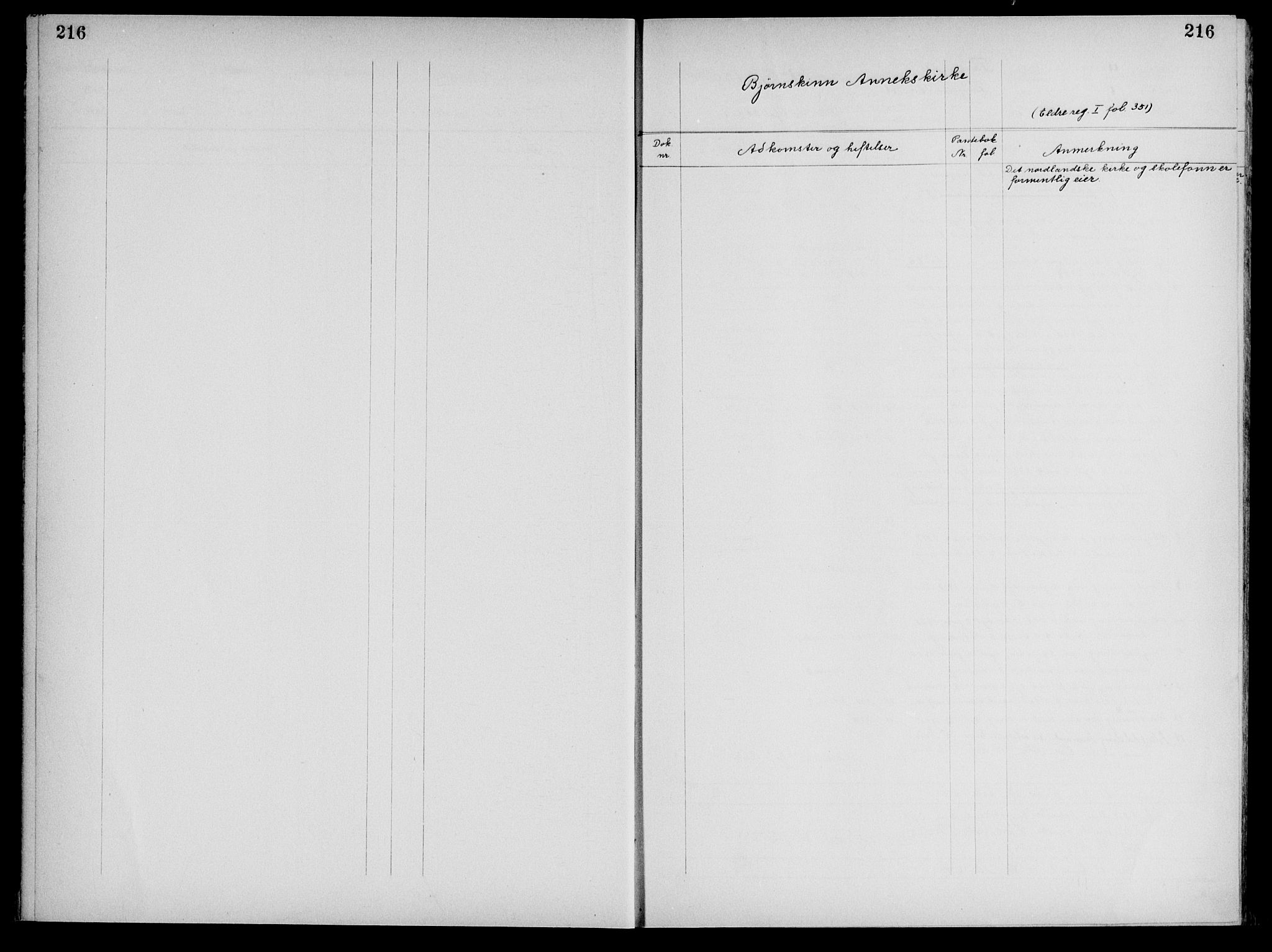 Vesterålen sorenskriveri, AV/SAT-A-4180/1/2/2A/L0051: Panteregister nr. 51, s. 216