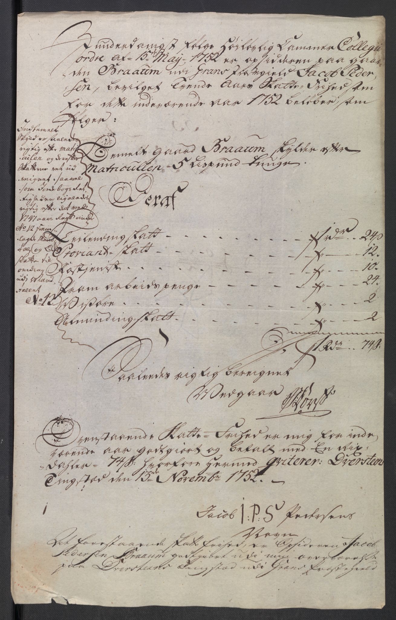 Rentekammeret inntil 1814, Reviderte regnskaper, Fogderegnskap, AV/RA-EA-4092/R18/L1349: Fogderegnskap Hadeland, Toten og Valdres, 1752-1753, s. 221