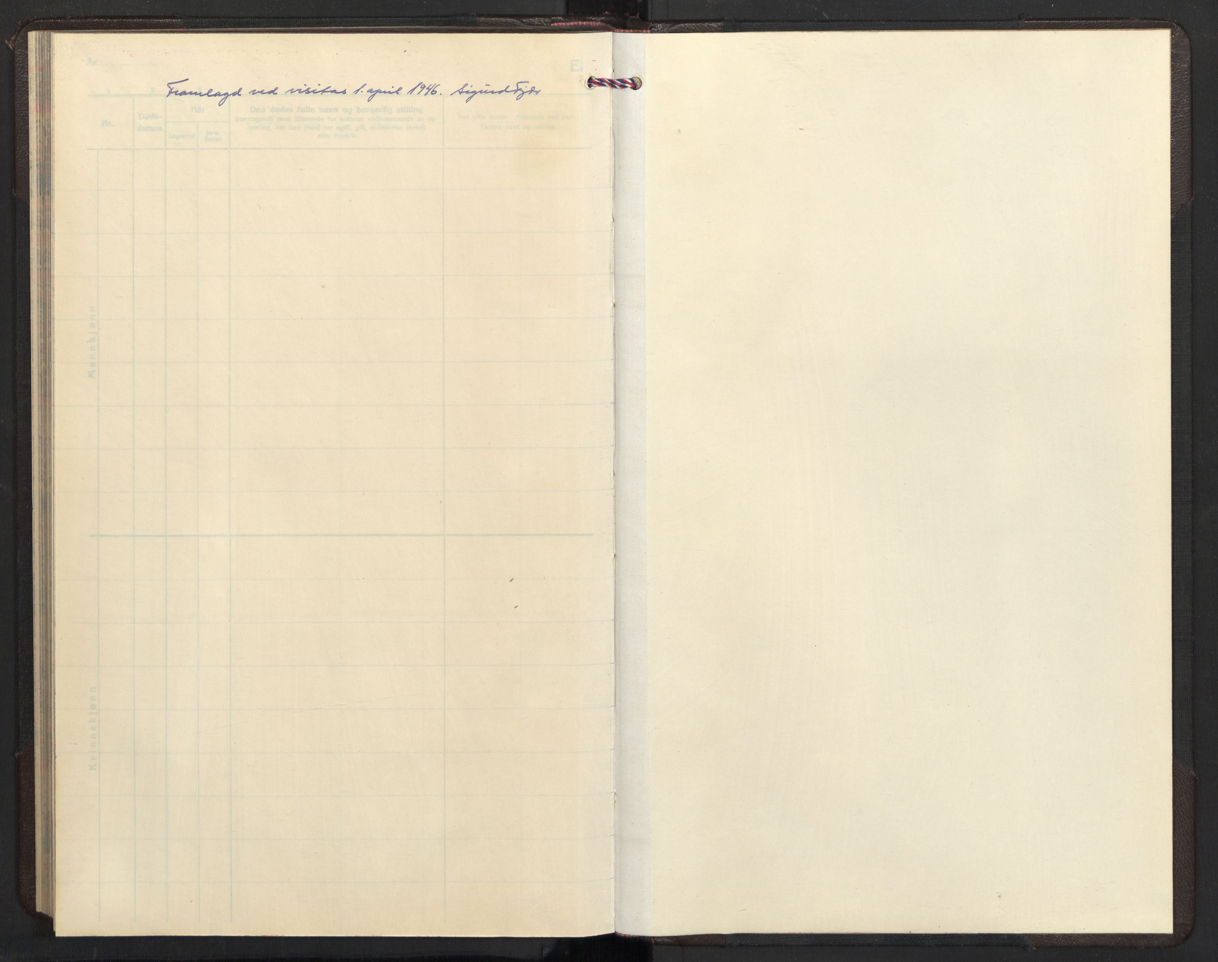 Ministerialprotokoller, klokkerbøker og fødselsregistre - Sør-Trøndelag, SAT/A-1456/605/L0264: Klokkerbok nr. 605C11, 1942-1949