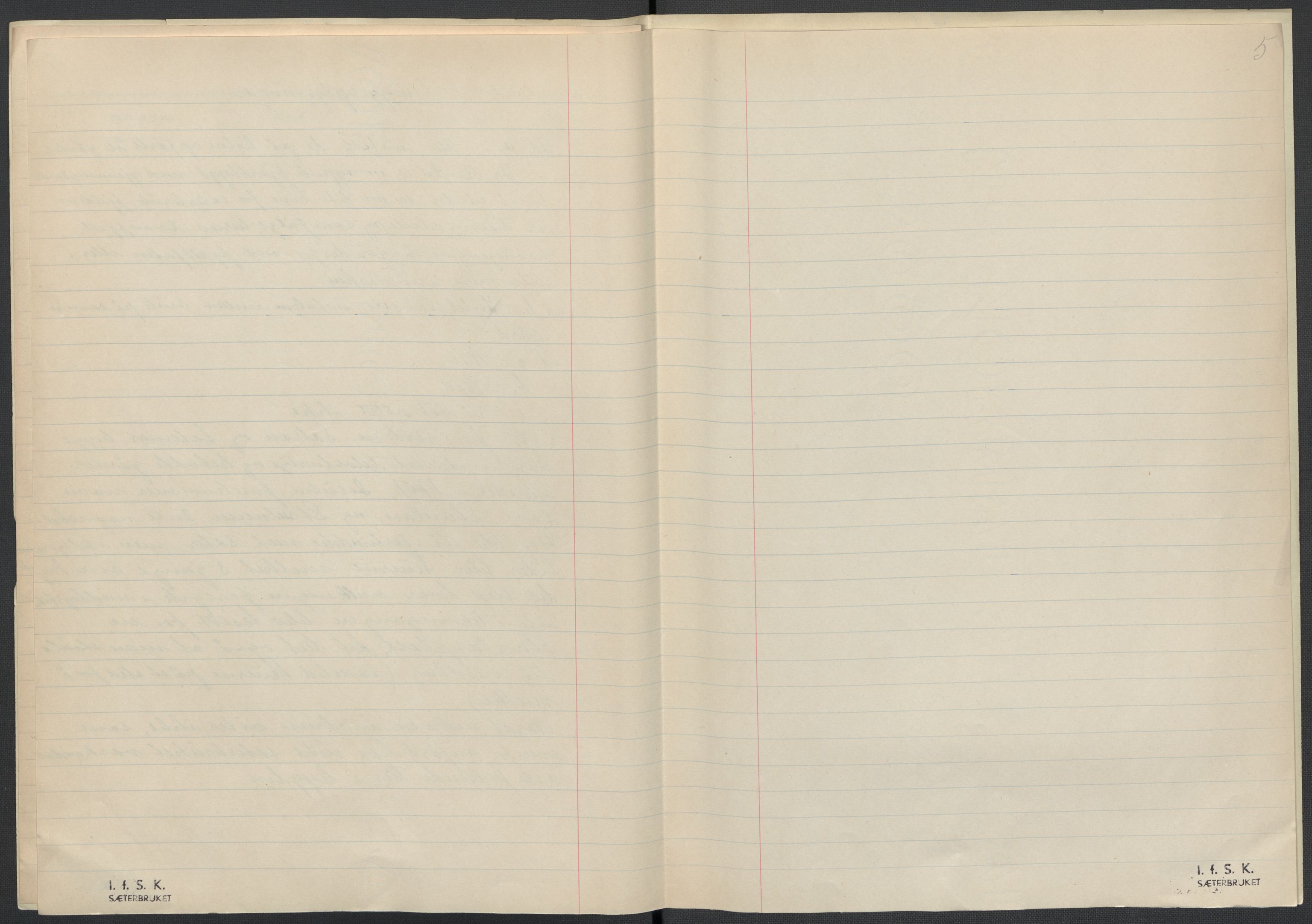 Instituttet for sammenlignende kulturforskning, AV/RA-PA-0424/F/Fc/L0016/0001: Eske B16: / Nordland (perm XLVI), 1932-1938, s. 5