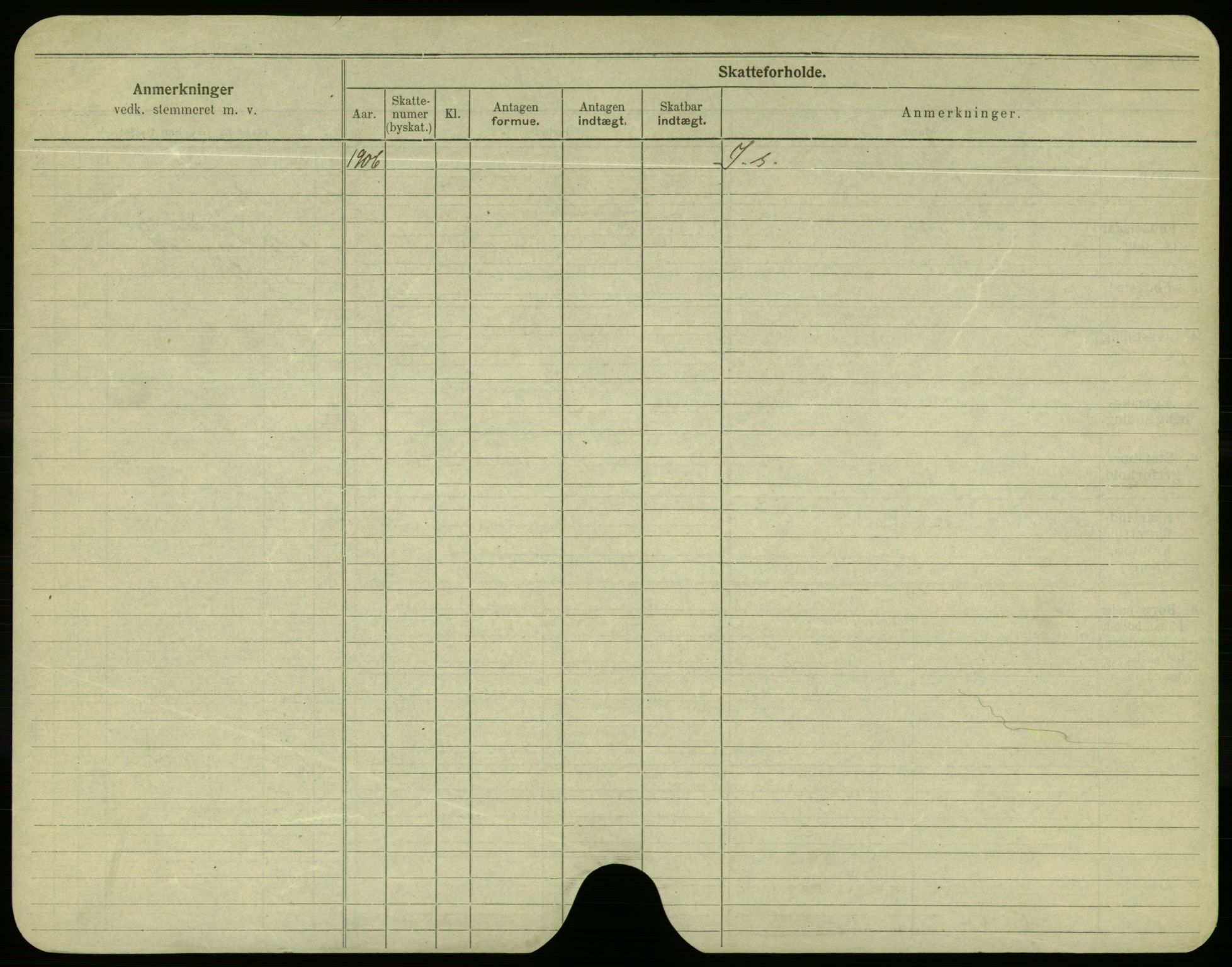 Oslo folkeregister, Registerkort, SAO/A-11715/F/Fa/Fac/L0004: Menn, 1906-1914, s. 1125b