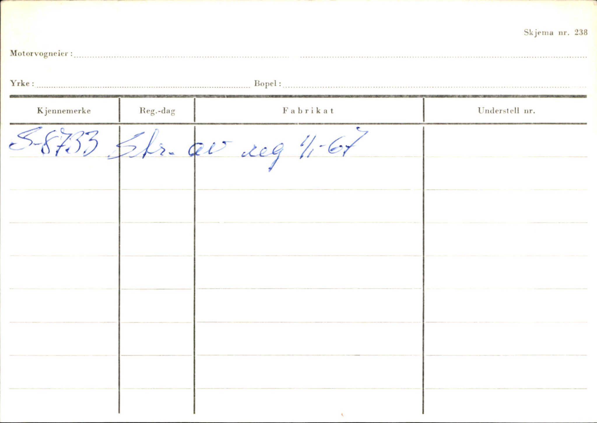 Statens vegvesen, Sogn og Fjordane vegkontor, AV/SAB-A-5301/4/F/L0132: Eigarregister Askvoll A-Å. Balestrand A-Å, 1945-1975, s. 294