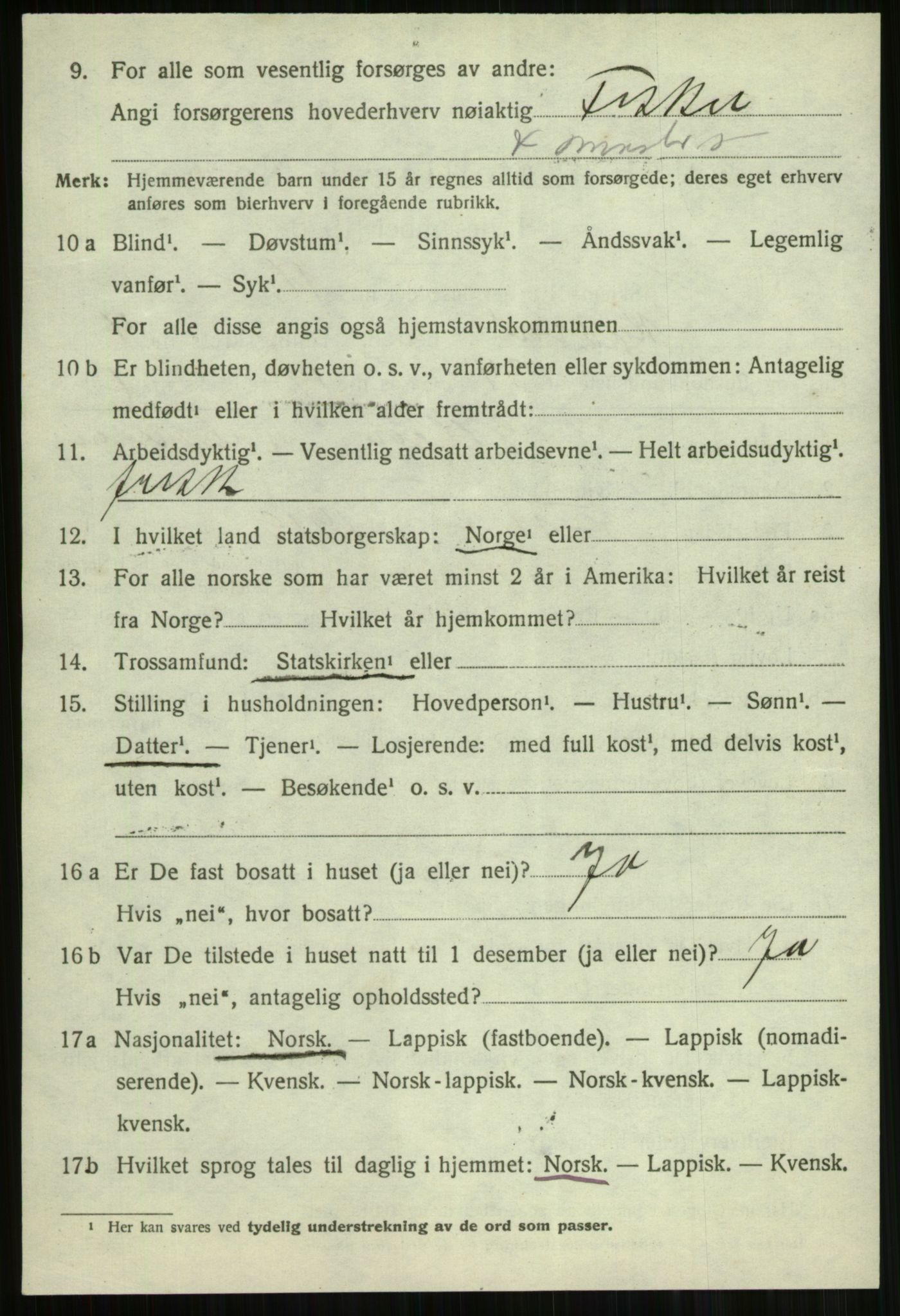 SATØ, Folketelling 1920 for 1941 Skjervøy herred, 1920, s. 2906