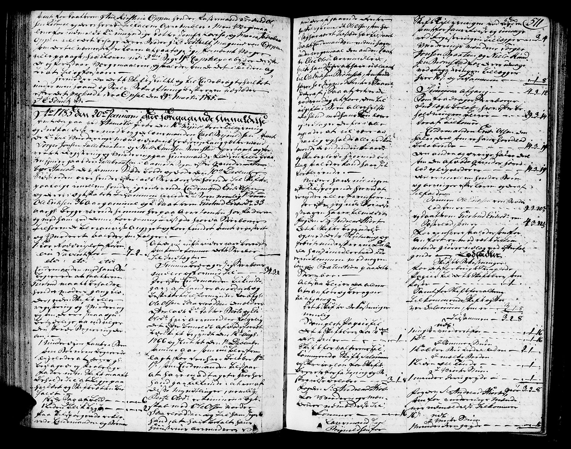 Østerdalen sorenskriveri, SAH/TING-032/J/Ja/L0004: Skifteprotokoll, 1781-1785, s. 510b-511a