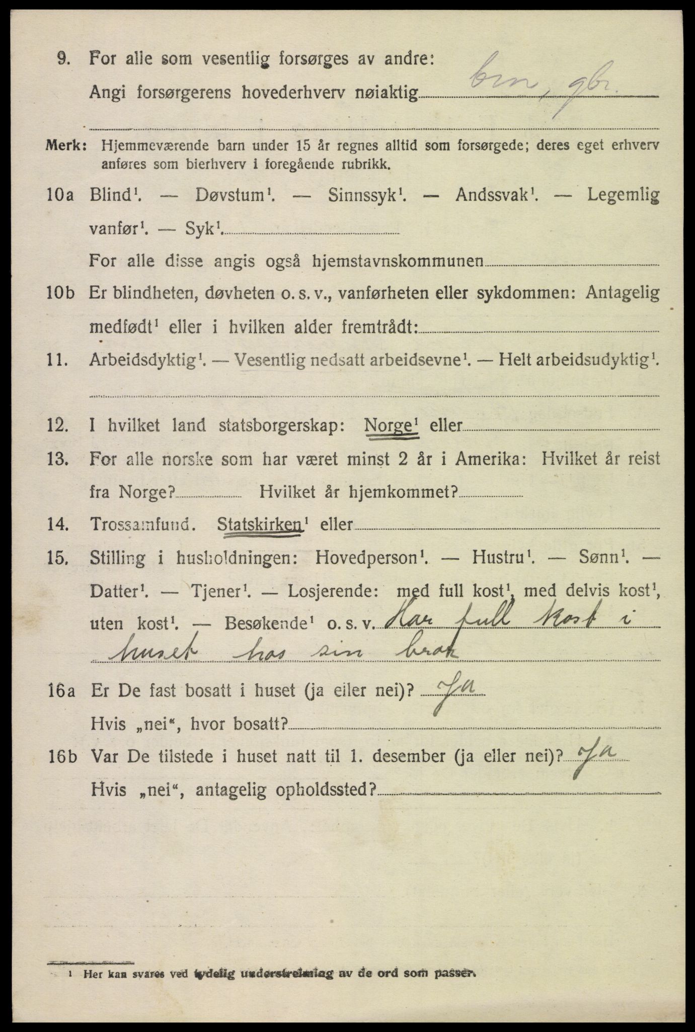 SAH, Folketelling 1920 for 0524 Fåberg herred, 1920, s. 15083