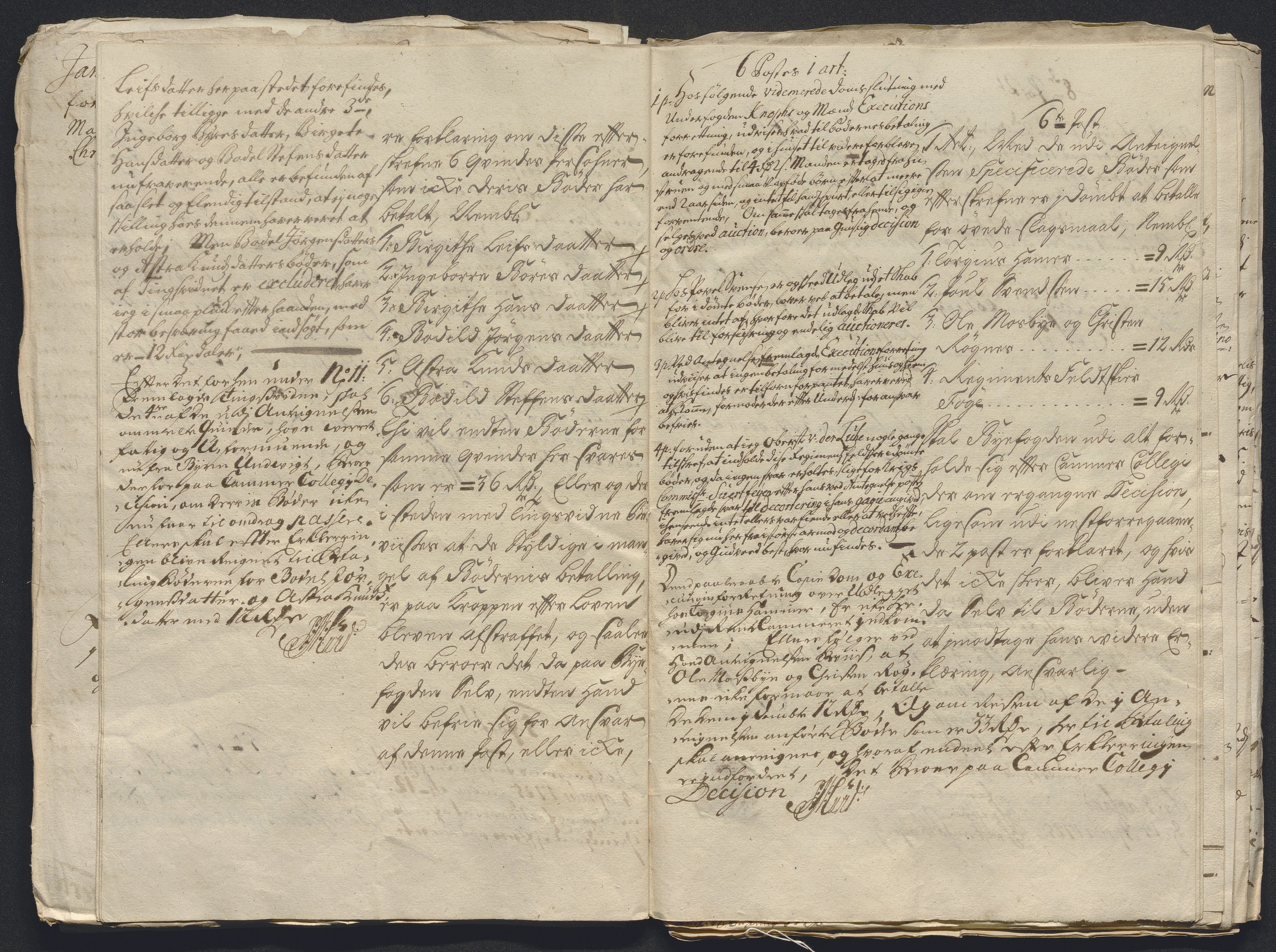 Rentekammeret inntil 1814, Reviderte regnskaper, Byregnskaper, AV/RA-EA-4066/R/Rm/L0286: [M19] Sikt og sakefall, 1719-1727, s. 279