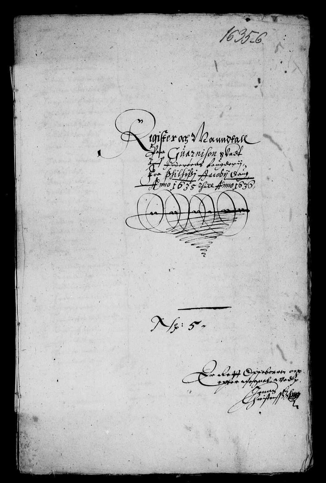 Rentekammeret inntil 1814, Reviderte regnskaper, Lensregnskaper, AV/RA-EA-5023/R/Rb/Rbw/L0058: Trondheim len, 1635-1637