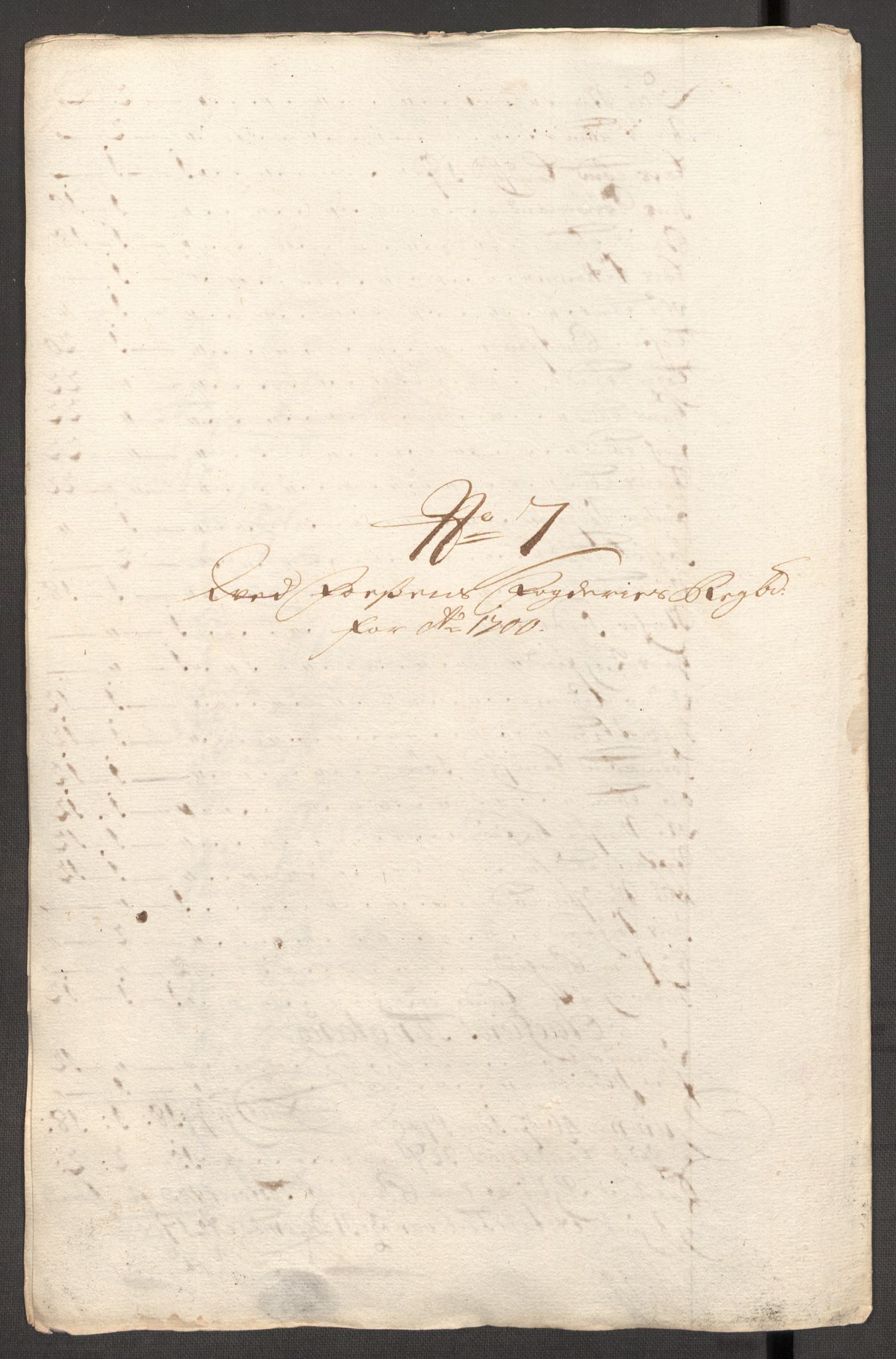 Rentekammeret inntil 1814, Reviderte regnskaper, Fogderegnskap, AV/RA-EA-4092/R57/L3854: Fogderegnskap Fosen, 1700-1701, s. 54