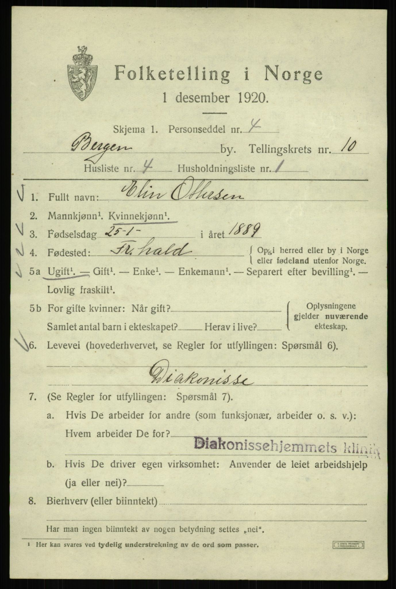 SAB, Folketelling 1920 for 1301 Bergen kjøpstad, 1920, s. 71373