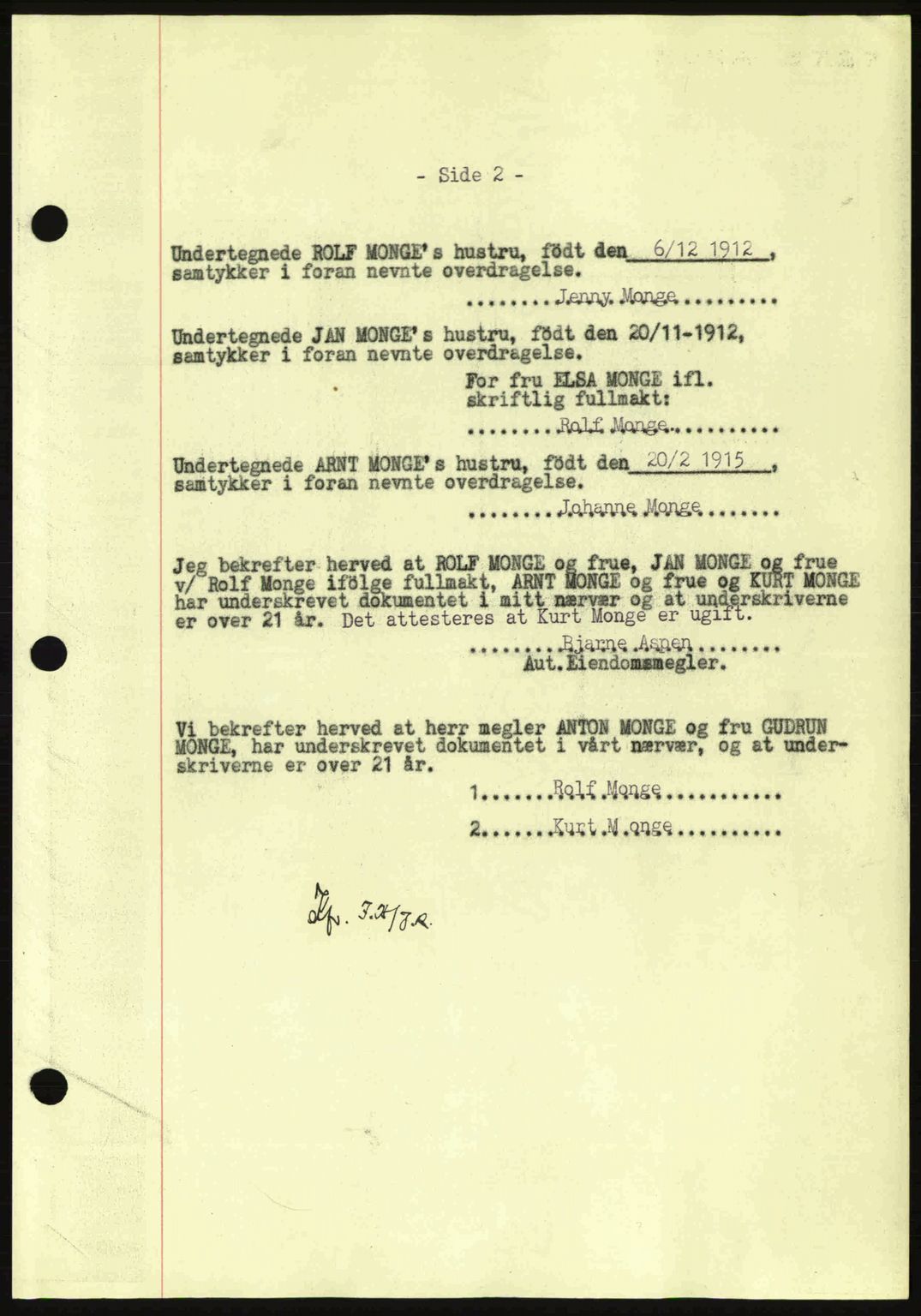 Nordmøre sorenskriveri, AV/SAT-A-4132/1/2/2Ca: Pantebok nr. A94, 1942-1943, Dagboknr: 110/1943