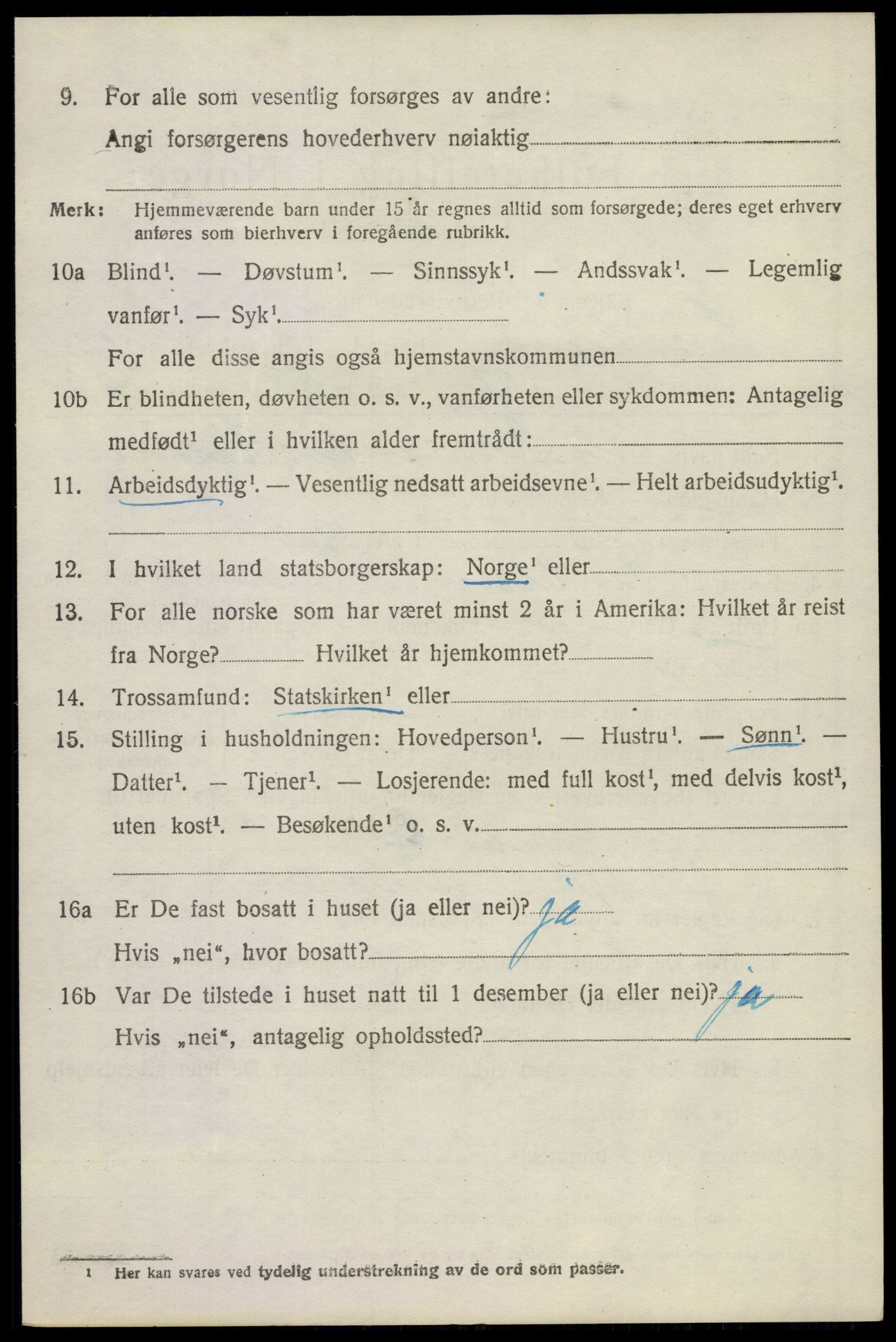 SAKO, Folketelling 1920 for 0724 Sandeherred herred, 1920, s. 19091