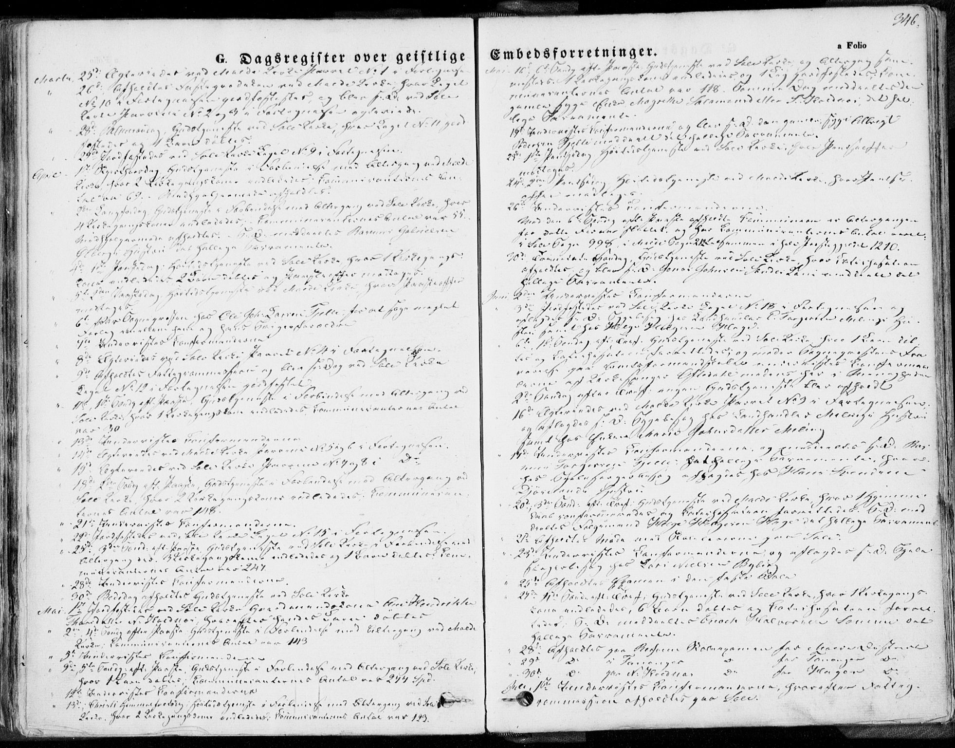 Håland sokneprestkontor, AV/SAST-A-101802/001/30BA/L0008: Ministerialbok nr. A 7.2, 1854-1870, s. 346