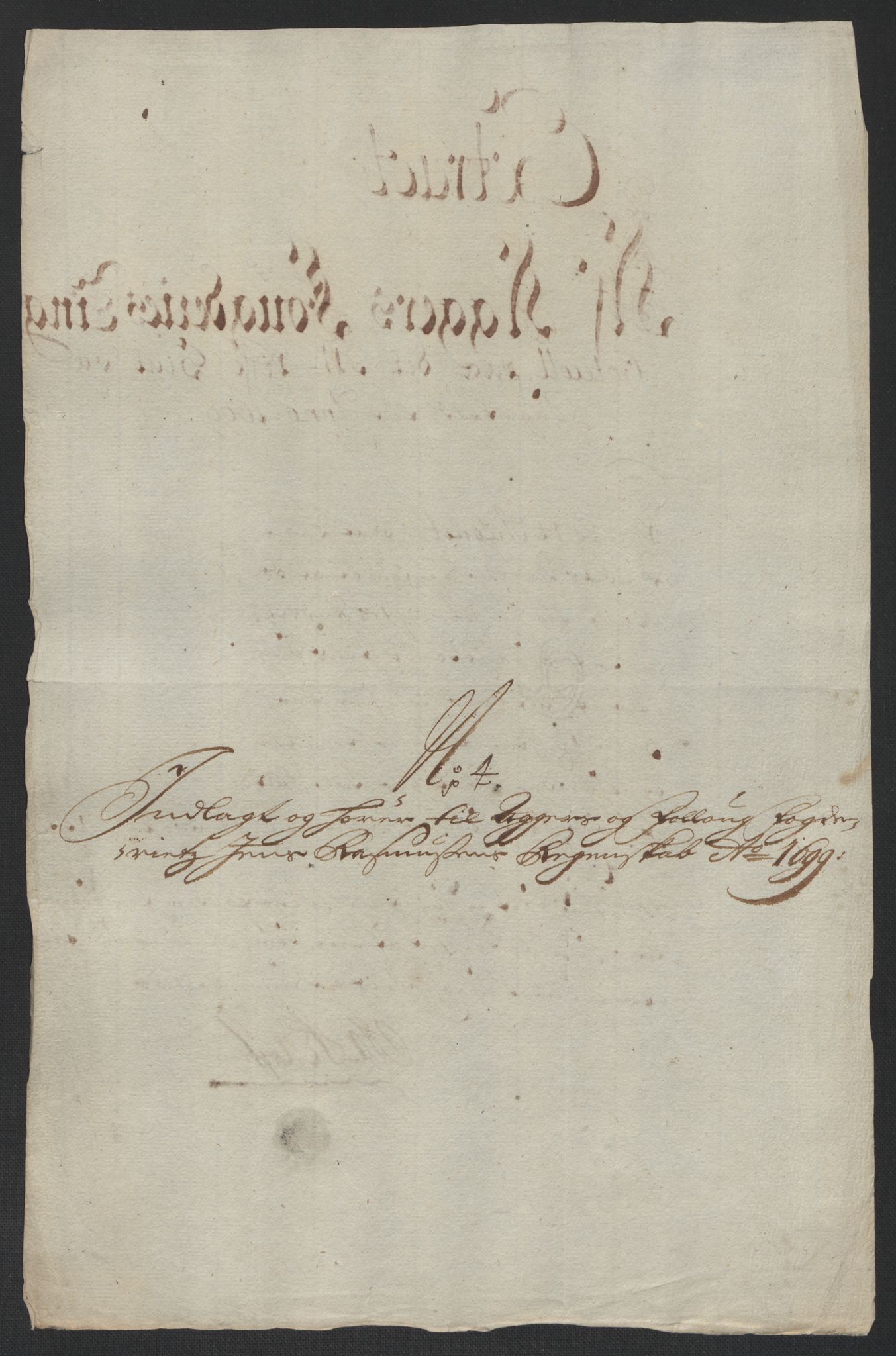 Rentekammeret inntil 1814, Reviderte regnskaper, Fogderegnskap, RA/EA-4092/R10/L0442: Fogderegnskap Aker og Follo, 1699, s. 195