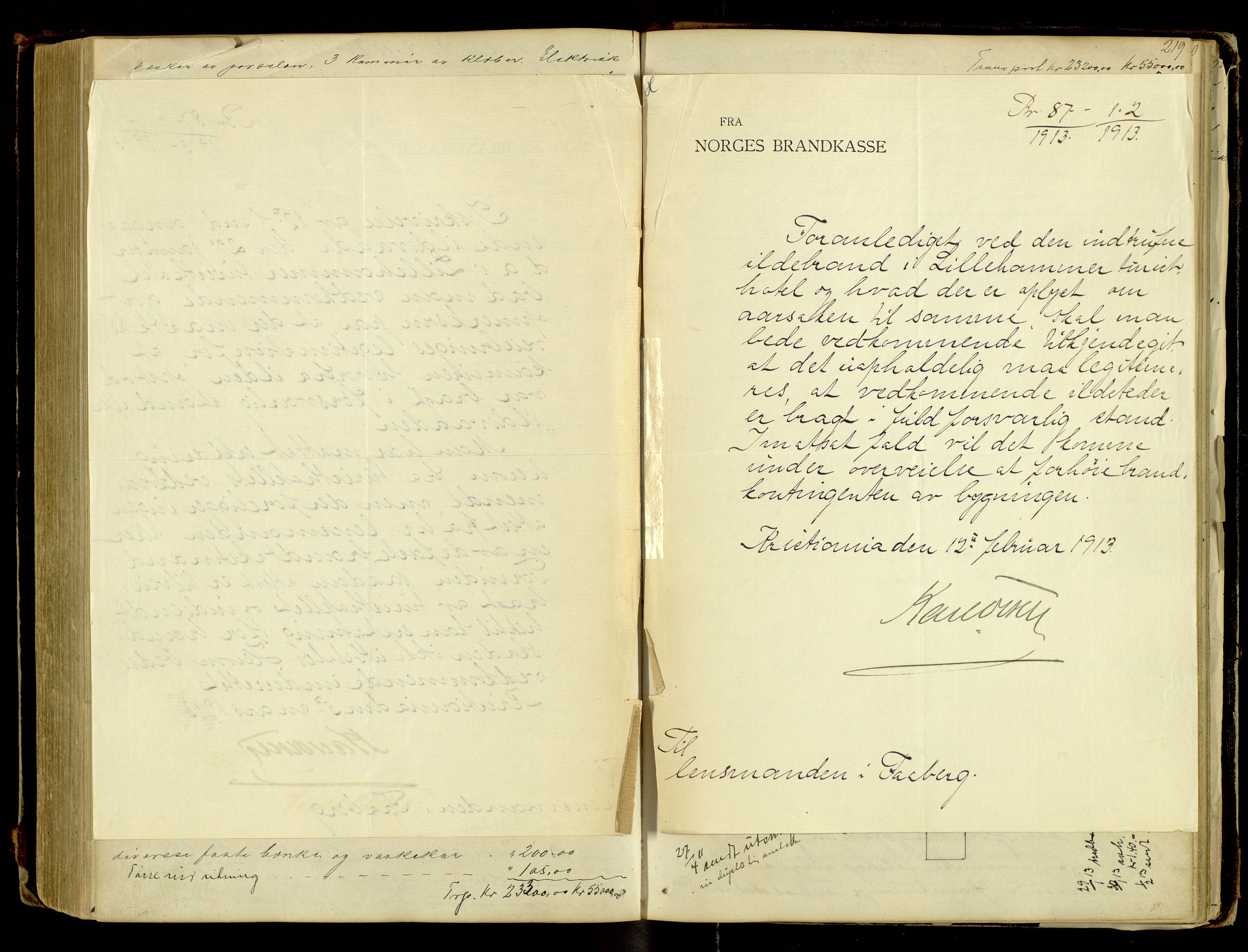 Norges Brannkasse, Fåberg, AV/SAH-NBRANF-041/F/L0001: Branntakstprotokoll, 1846-1915