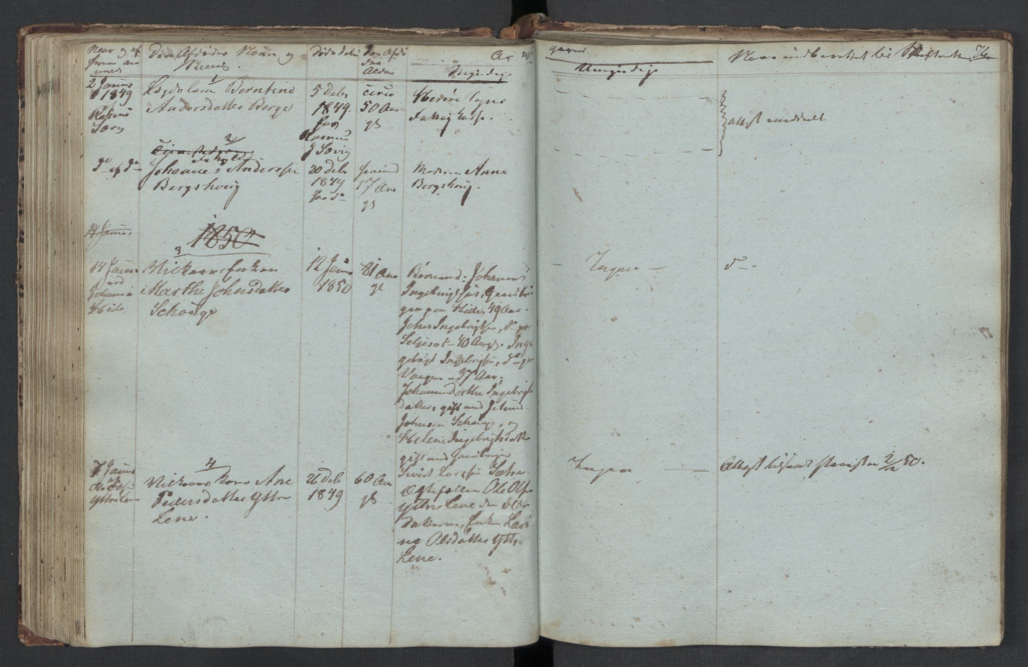 Herøy og Sande lensmannskontor, AV/SAT-A-5655/2/2/L0039: Dødsfallprotokoll, 1841-1856, s. 75b-76a