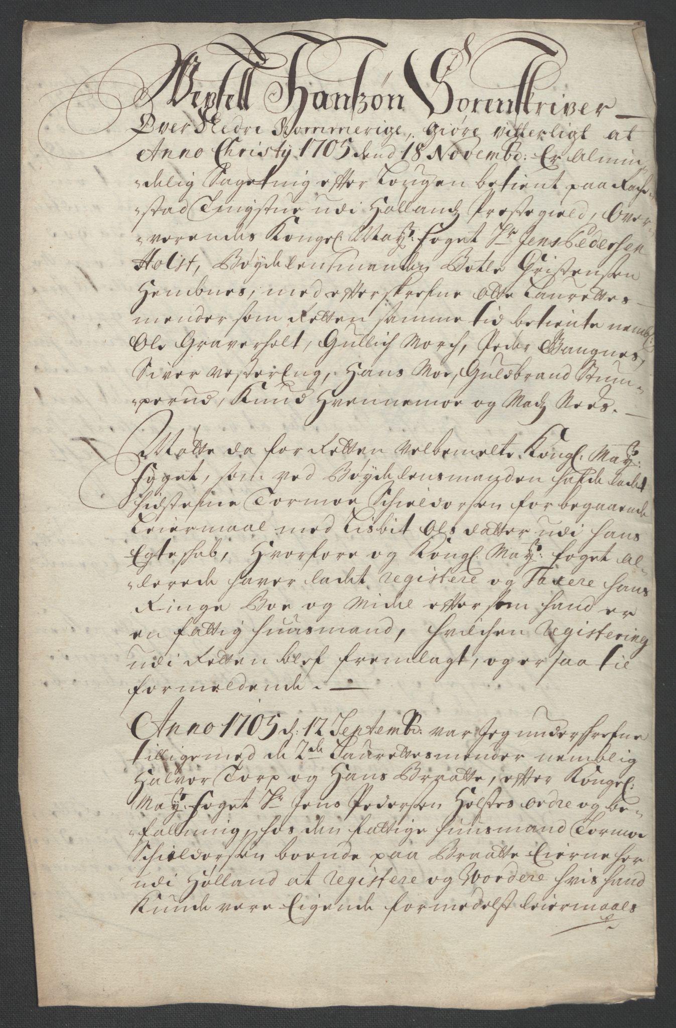 Rentekammeret inntil 1814, Reviderte regnskaper, Fogderegnskap, AV/RA-EA-4092/R11/L0589: Fogderegnskap Nedre Romerike, 1705, s. 28