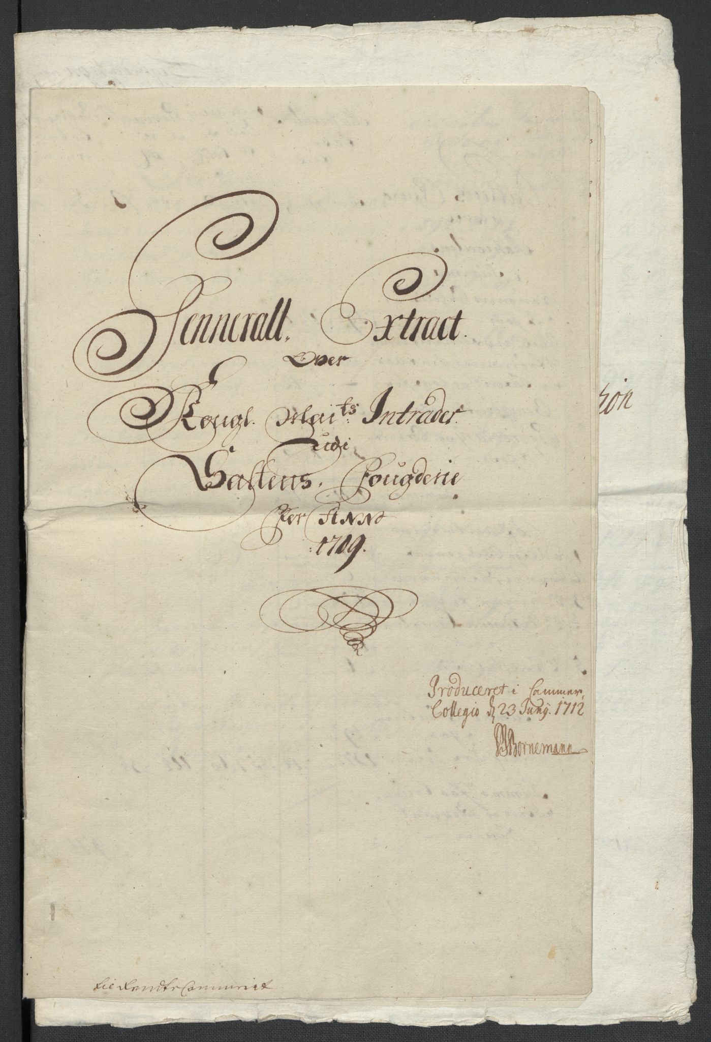 Rentekammeret inntil 1814, Reviderte regnskaper, Fogderegnskap, AV/RA-EA-4092/R66/L4581: Fogderegnskap Salten, 1707-1710, s. 301