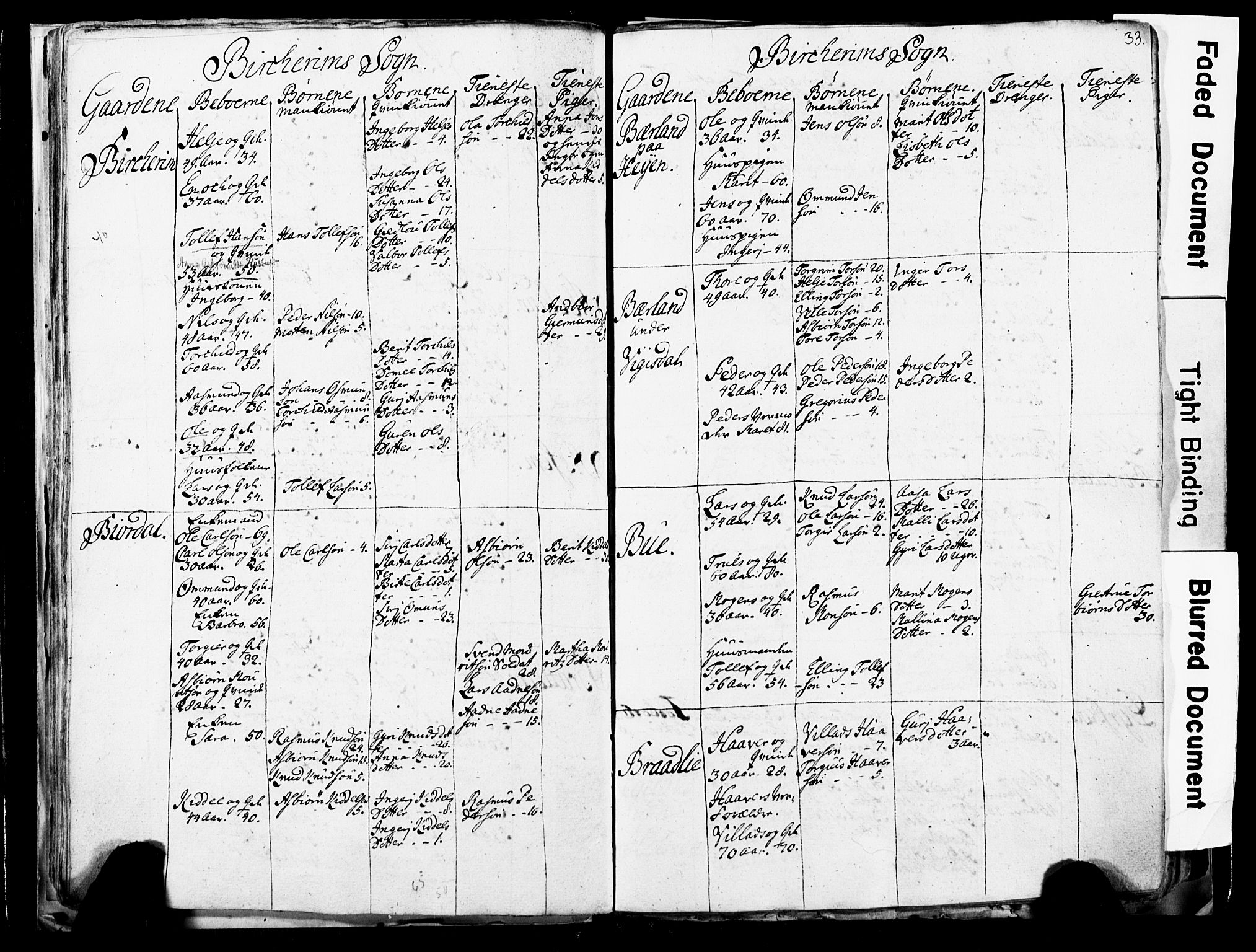 Fylkesmannen i Rogaland, AV/SAST-A-101928/99/3/325/325CA/L0017: SJELEREGISTER JÆREN OG DALANE PRESTEGJELD, 1758, s. 33