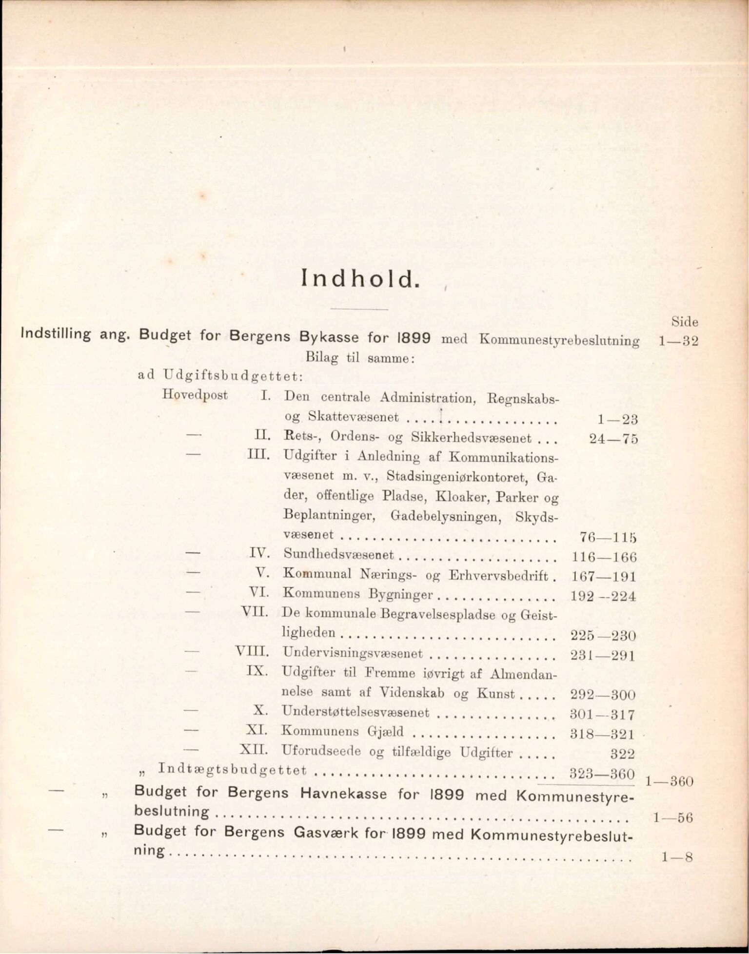 Bergen kommune. Formannskapet, BBA/A-0003/Ad/L0058: Bergens Kommuneforhandlinger, bind II, 1898