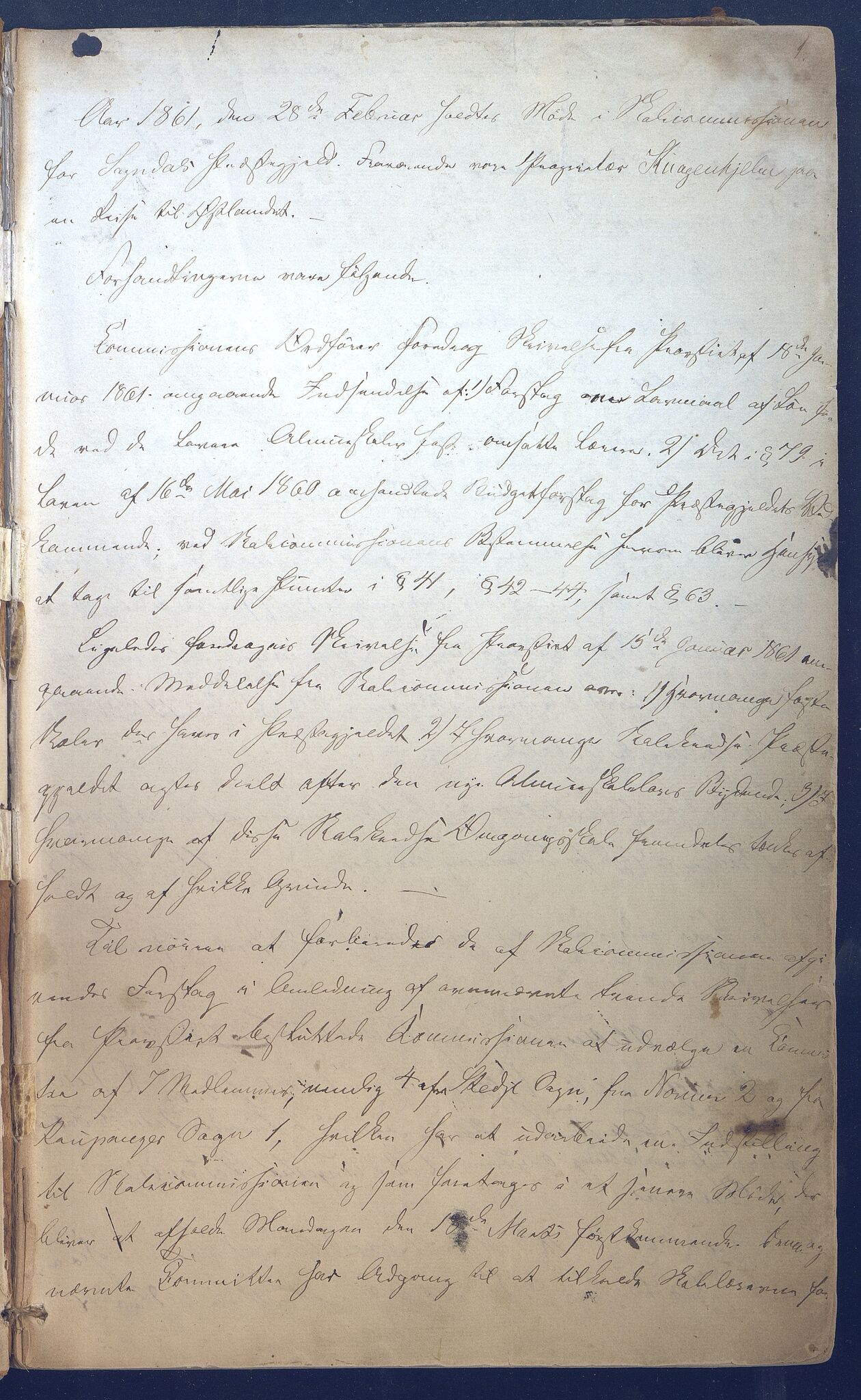 Sogndal kommune. Skulestyret, VLFK/K-14200.510/100/L0001: møtebok for Sogndal skulestyre, 1861-1890