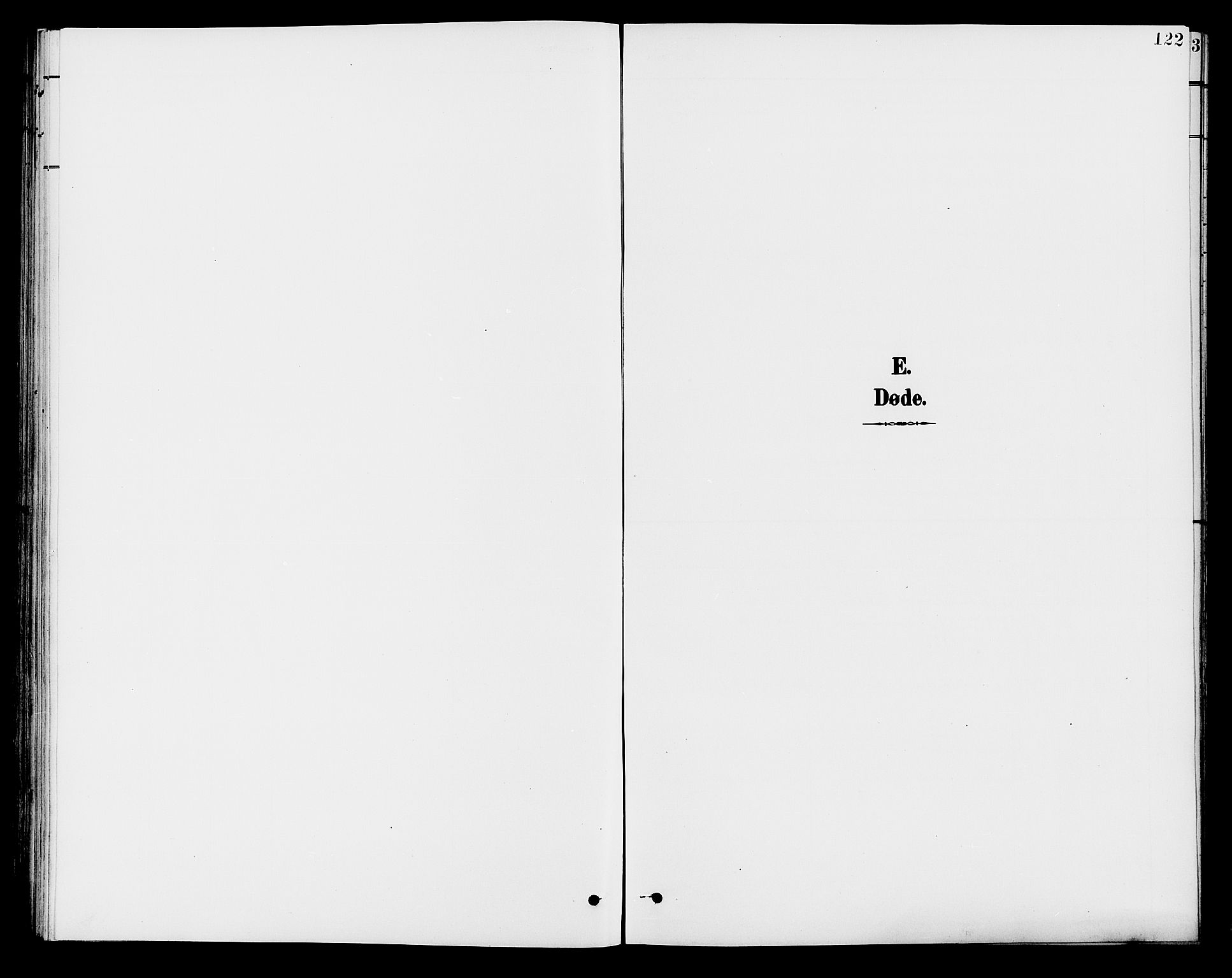 Brandval prestekontor, SAH/PREST-034/H/Ha/Hab/L0001: Klokkerbok nr. 1, 1895-1910, s. 122
