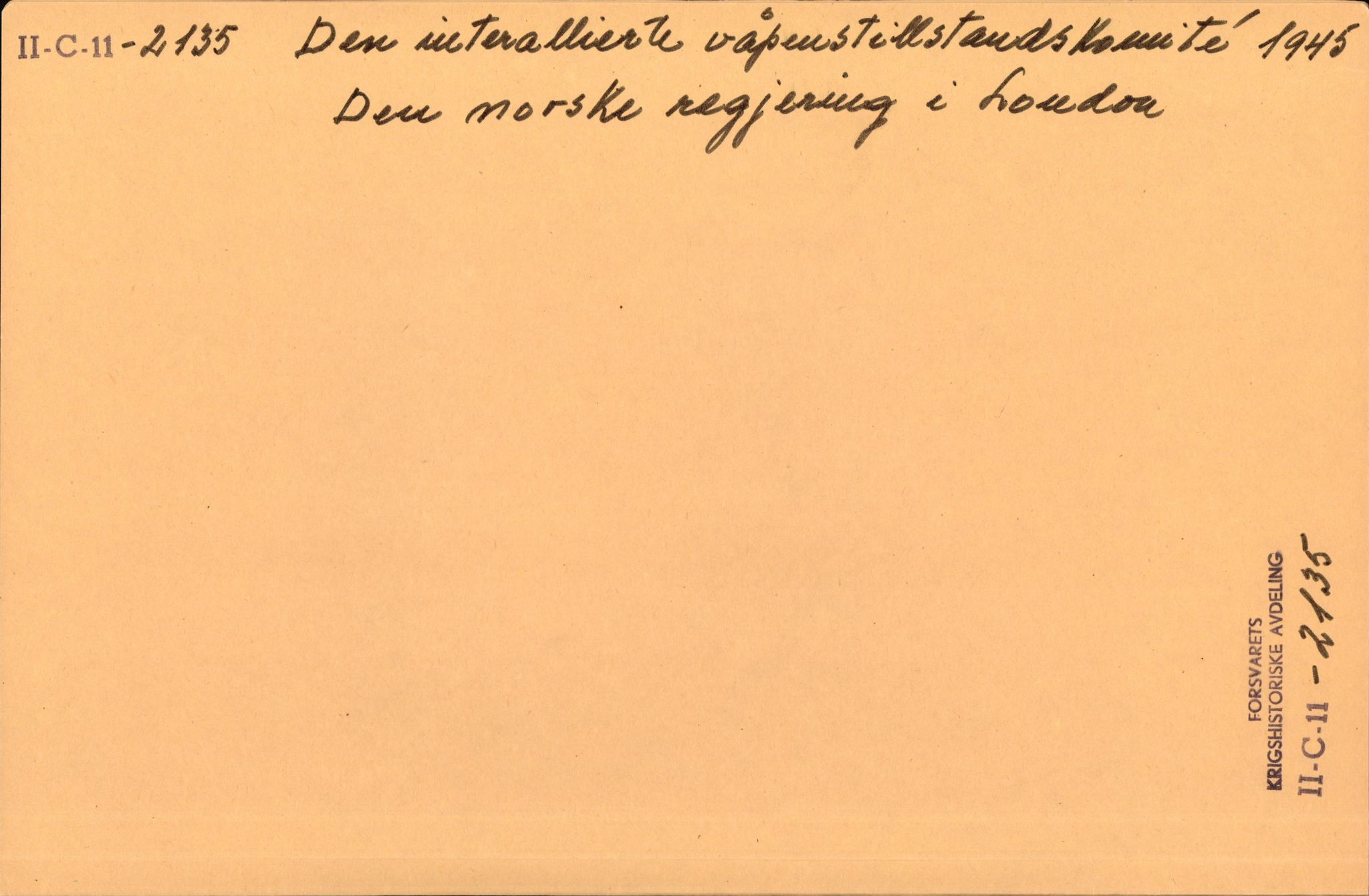 Forsvaret, Forsvarets krigshistoriske avdeling, RA/RAFA-2017/Y/Yf/L0210: II.C.11.2130-2136 - Den norske regjering i London., 1940-1959, s. 462