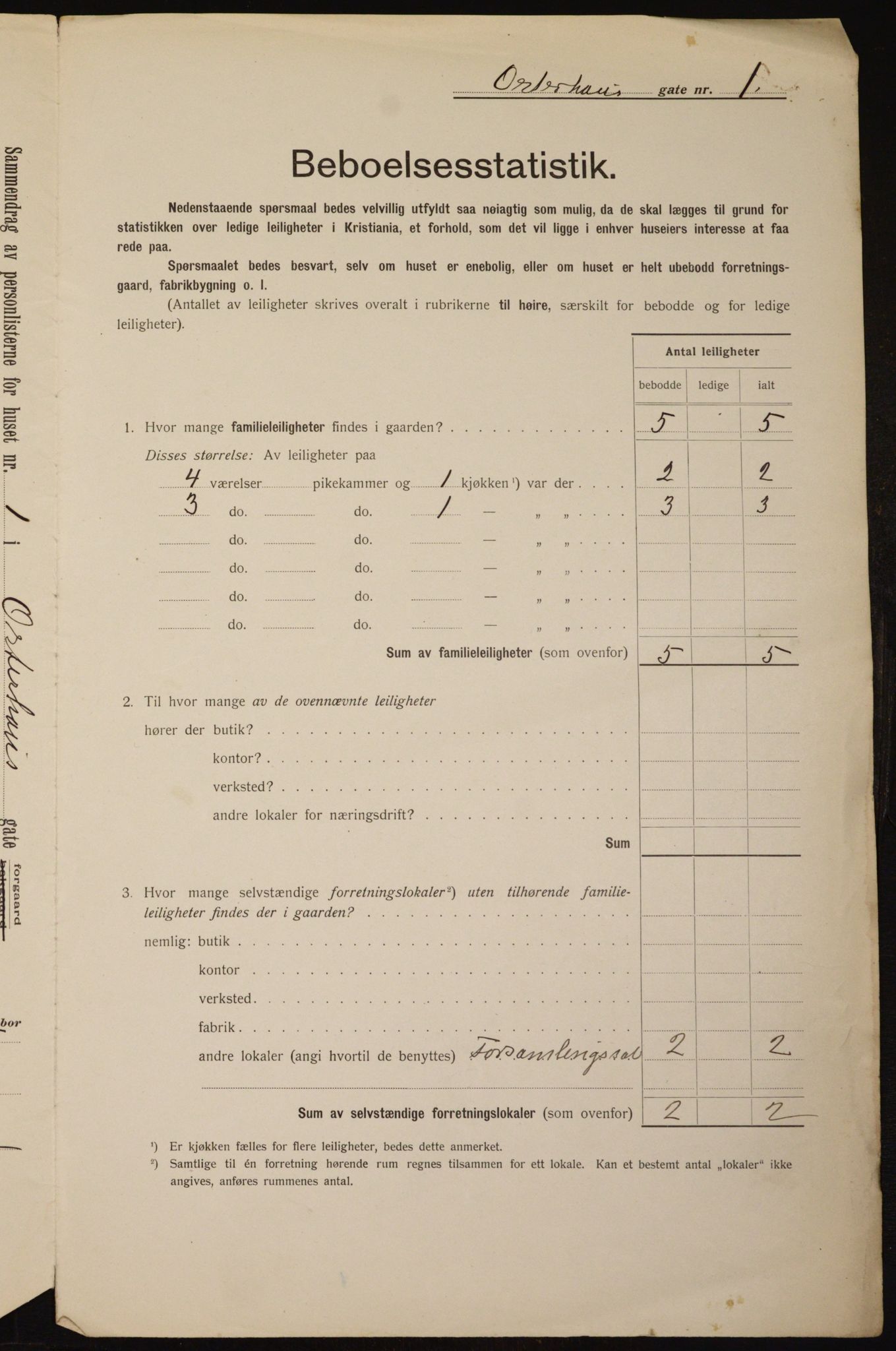 OBA, Kommunal folketelling 1.2.1912 for Kristiania, 1912, s. 77972