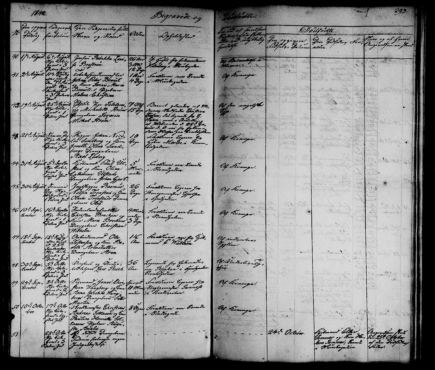 Ministerialprotokoller, klokkerbøker og fødselsregistre - Sør-Trøndelag, AV/SAT-A-1456/602/L0136: Klokkerbok nr. 602C04, 1833-1845, s. 293