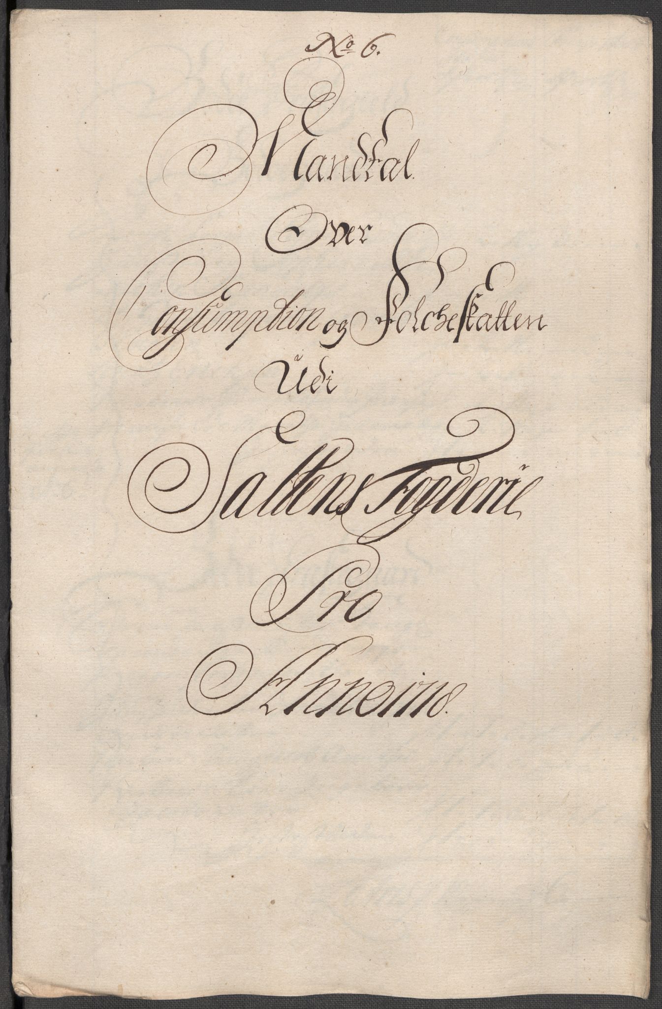 Rentekammeret inntil 1814, Reviderte regnskaper, Fogderegnskap, RA/EA-4092/R66/L4588: Fogderegnskap Salten, 1718, s. 136