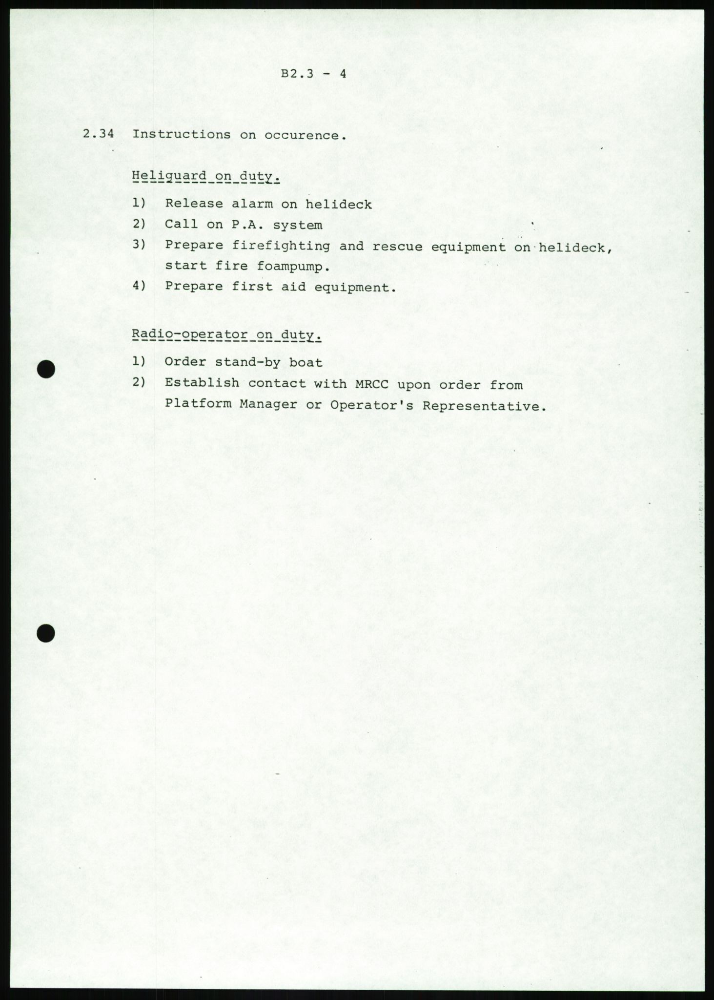 Justisdepartementet, Granskningskommisjonen ved Alexander Kielland-ulykken 27.3.1980, AV/RA-S-1165/D/L0016: O Beredskapsplaner (Doku.liste + O1-O3 av 3), 1980-1981, s. 357