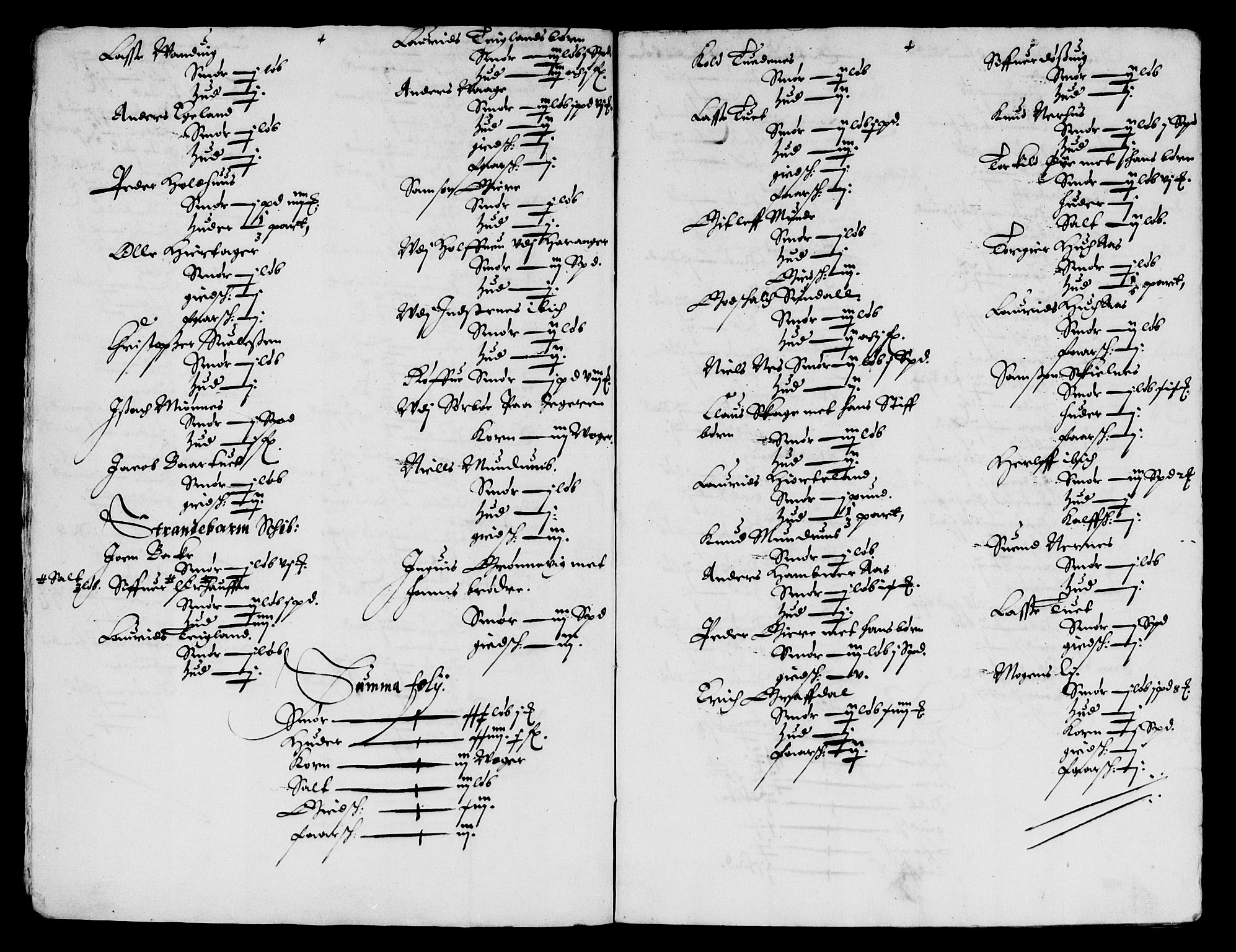 Rentekammeret inntil 1814, Reviderte regnskaper, Lensregnskaper, AV/RA-EA-5023/R/Rb/Rbt/L0099: Bergenhus len, 1643-1645