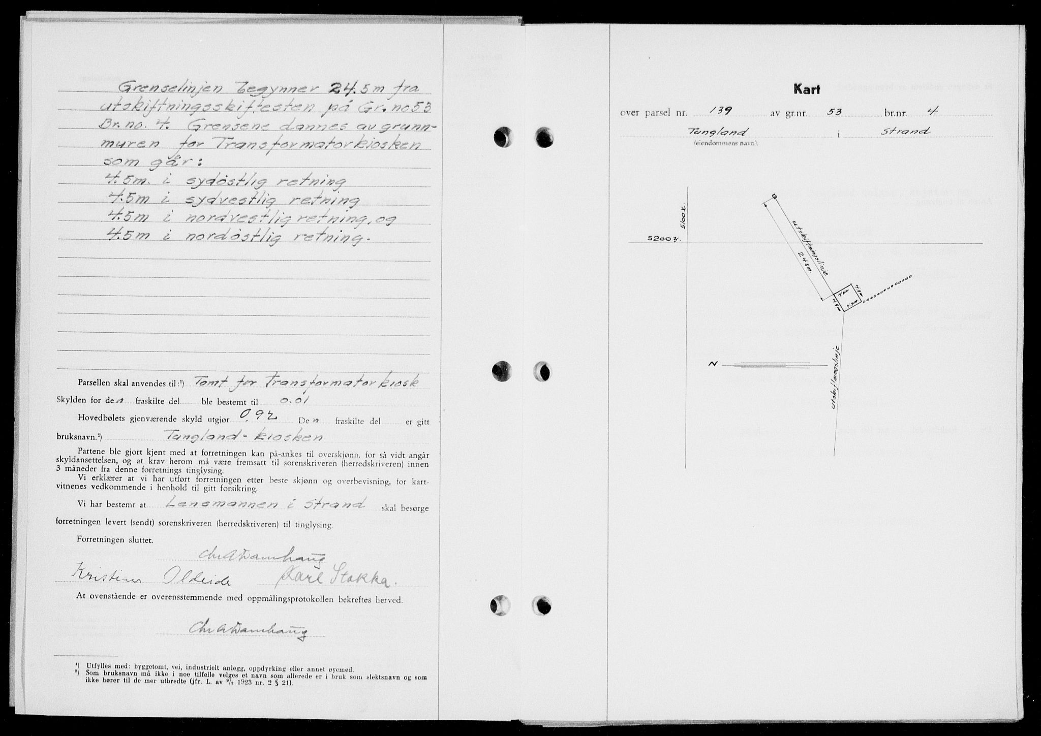 Ryfylke tingrett, SAST/A-100055/001/II/IIB/L0104: Pantebok nr. 83, 1948-1949, Dagboknr: 660/1949