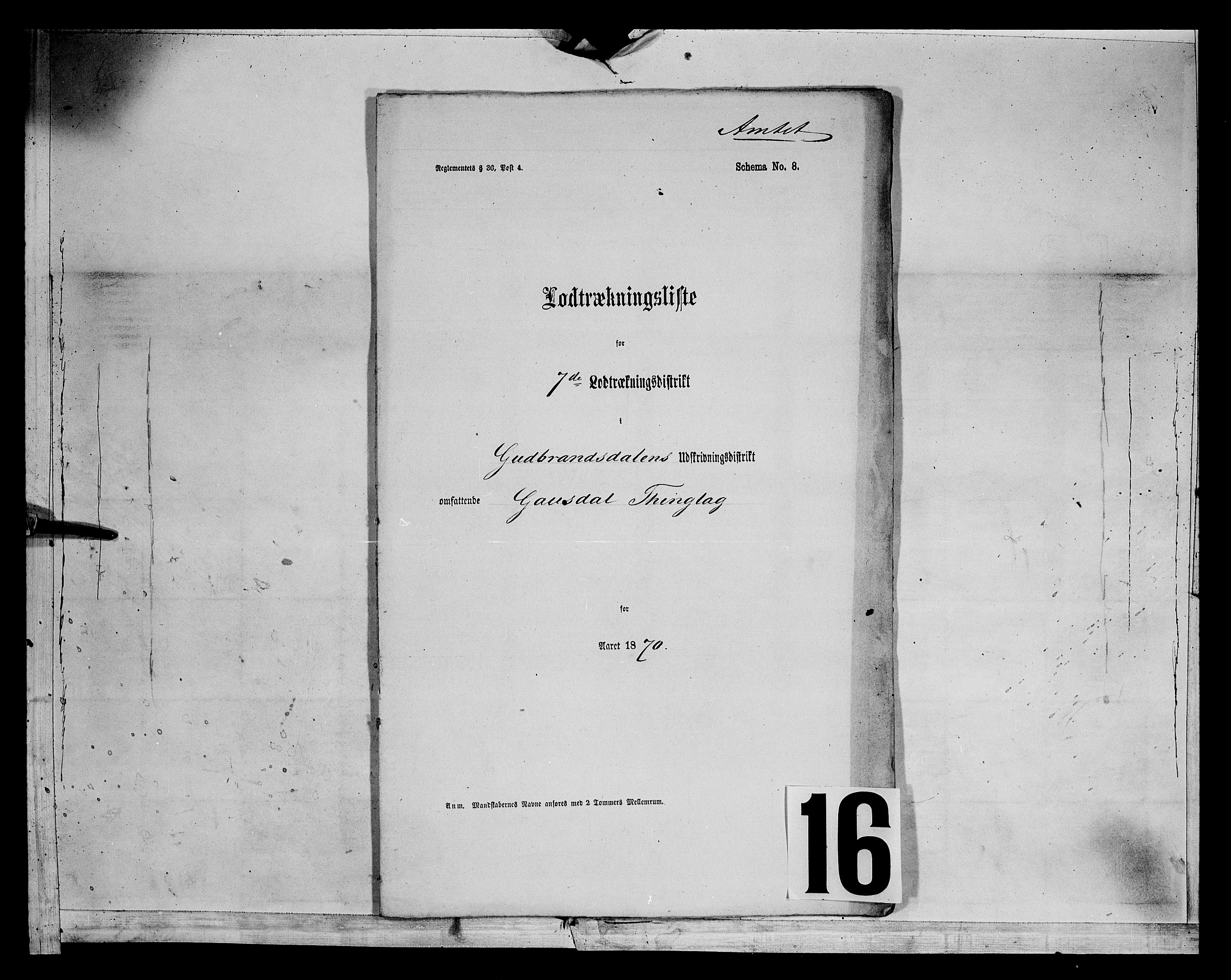 Fylkesmannen i Oppland, SAH/FYO-002/1/K/Kg/L1172: Fåberg, Lillehammer og Gausdal, 1860-1879, s. 483