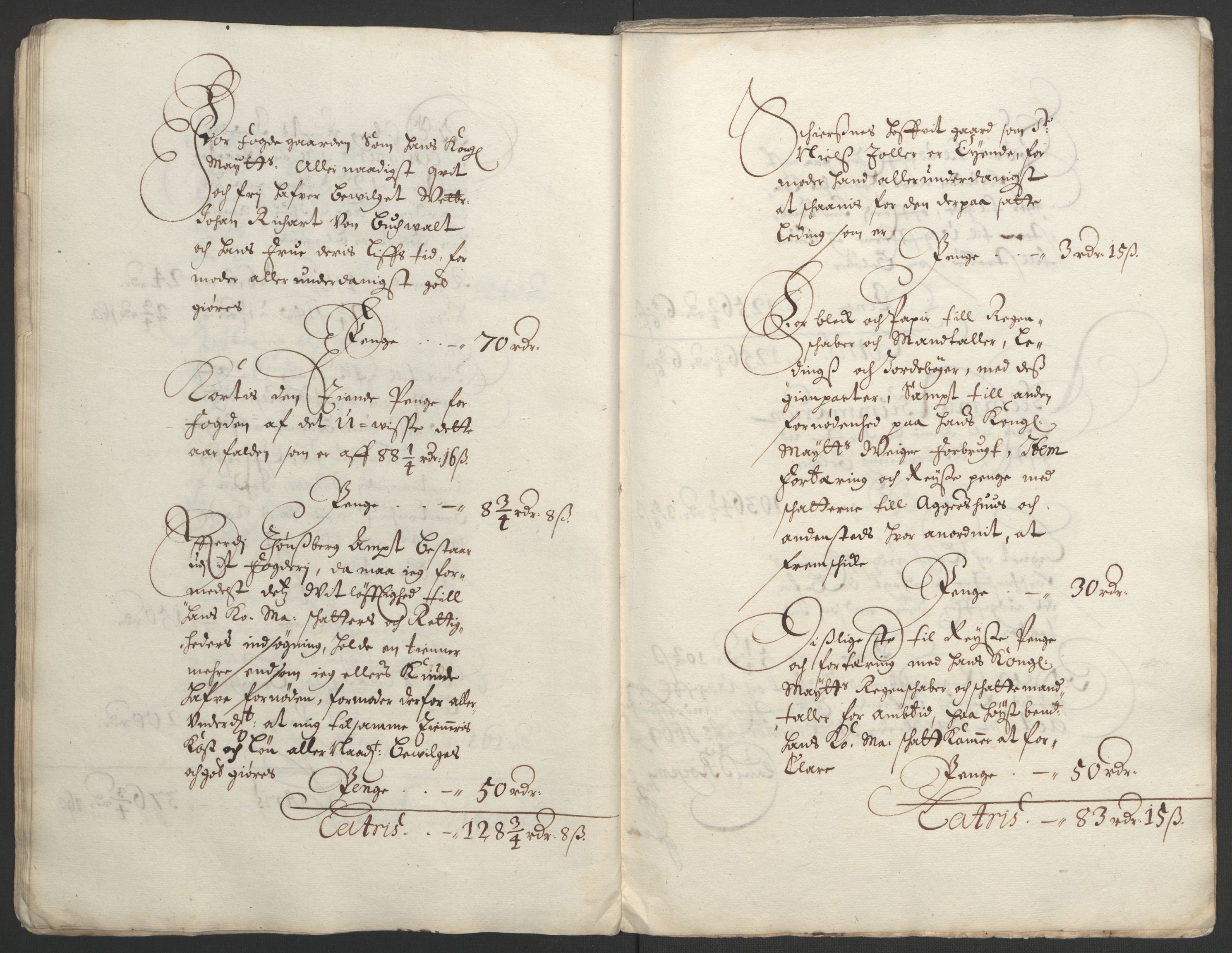 Rentekammeret inntil 1814, Reviderte regnskaper, Fogderegnskap, RA/EA-4092/R32/L1842: Fogderegnskap Jarlsberg grevskap, 1664-1673, s. 241