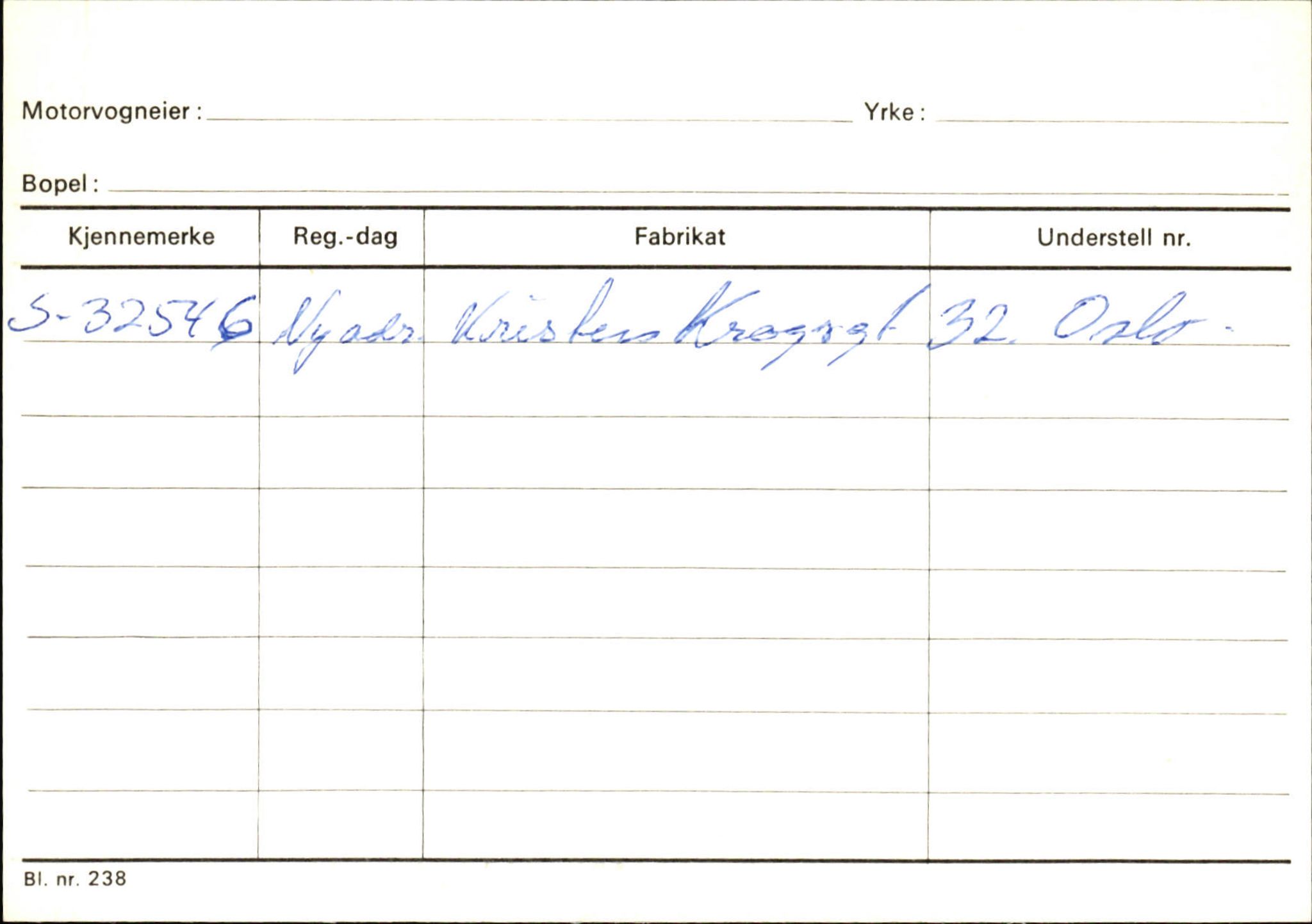 Statens vegvesen, Sogn og Fjordane vegkontor, AV/SAB-A-5301/4/F/L0124: Eigarregister Sogndal A-U, 1945-1975, s. 39